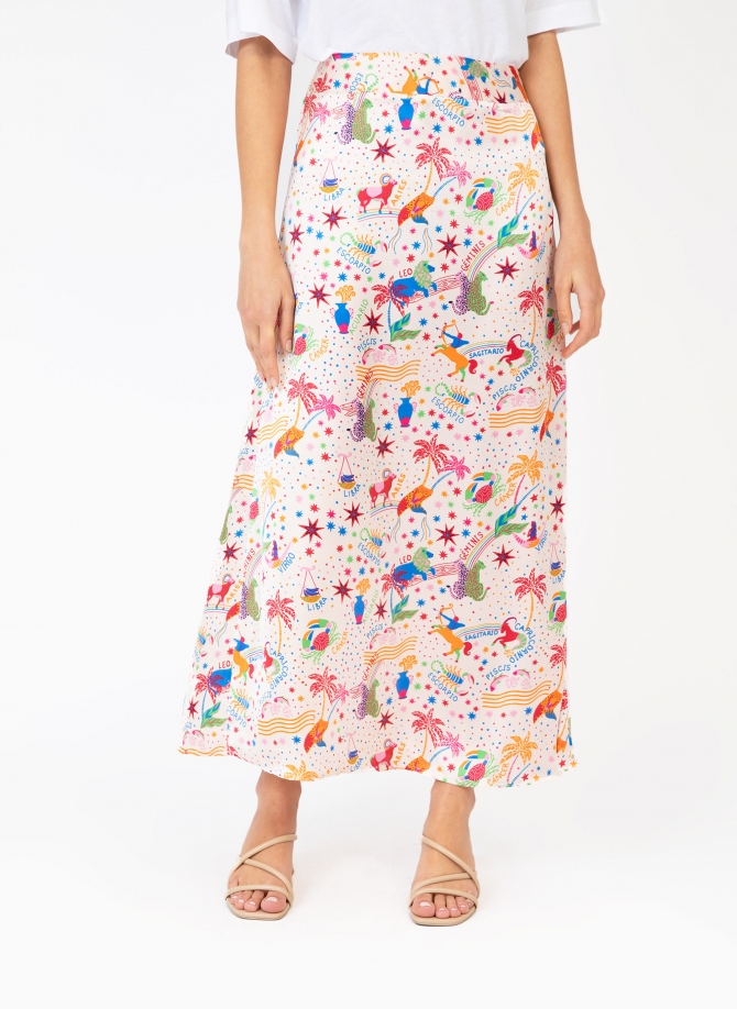 FLARED SKIRT AND PRINTED ROBINOU  - 9