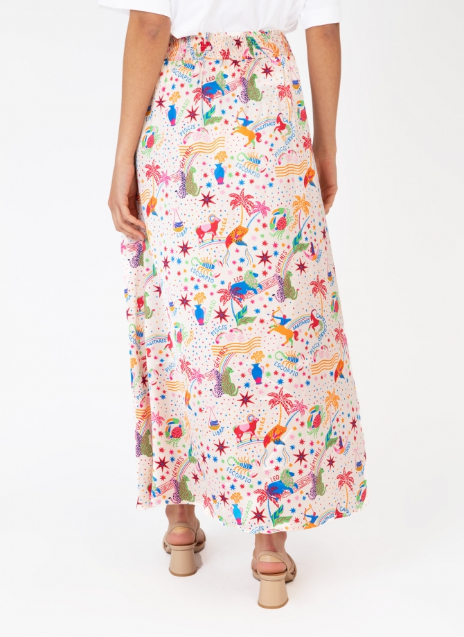 FLARED SKIRT AND PRINTED ROBINOU  - 11