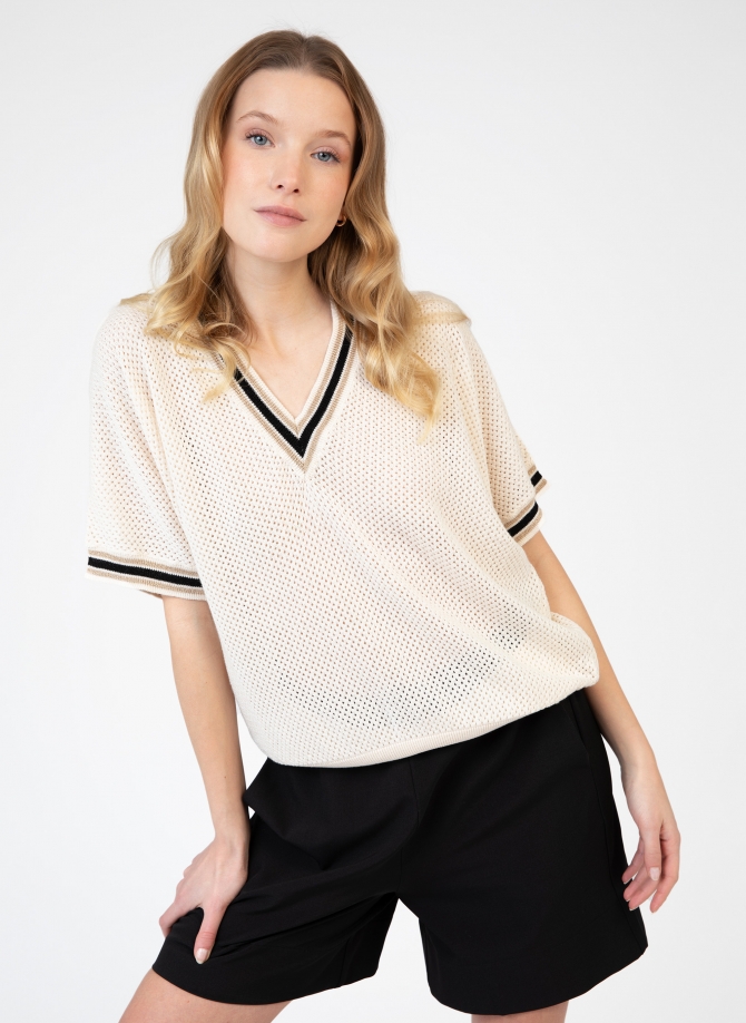 PULL MAILLE RESILLE LASALSA  - 1