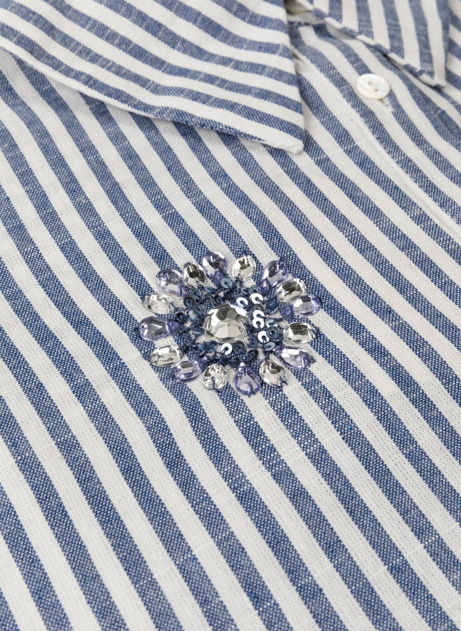 SHIRT WITH JEWELRY DETAILS SARTRE  - 6