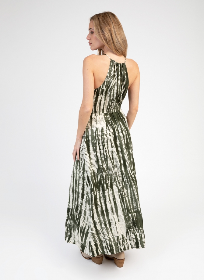 FLOWY AND PRINTED LONG DRESS ODELYNA  - 9