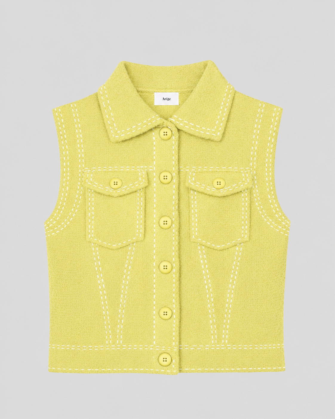 GILET LEWAYNE lemon