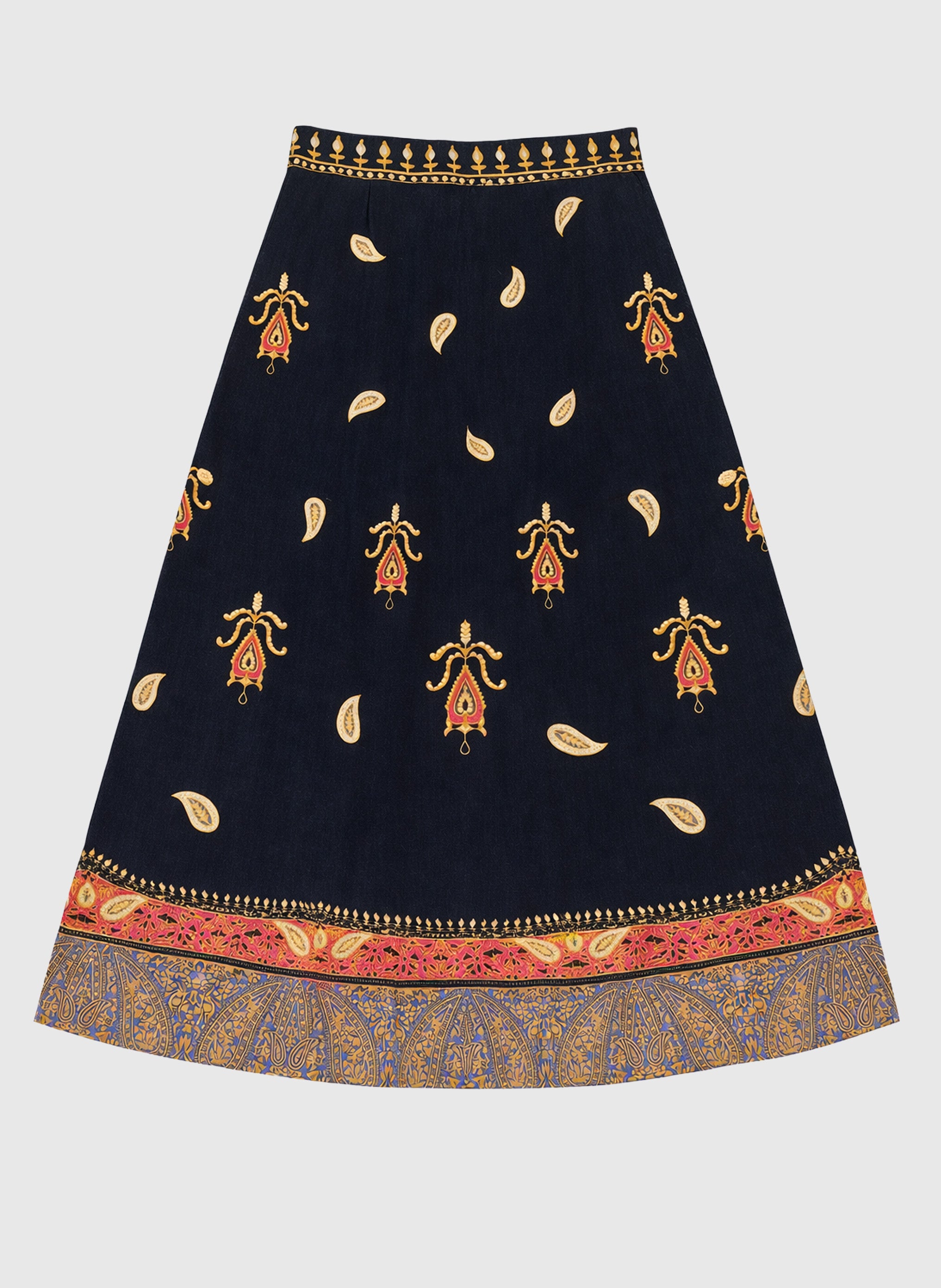 JUPE LONGUE RAMIRO zinga multico