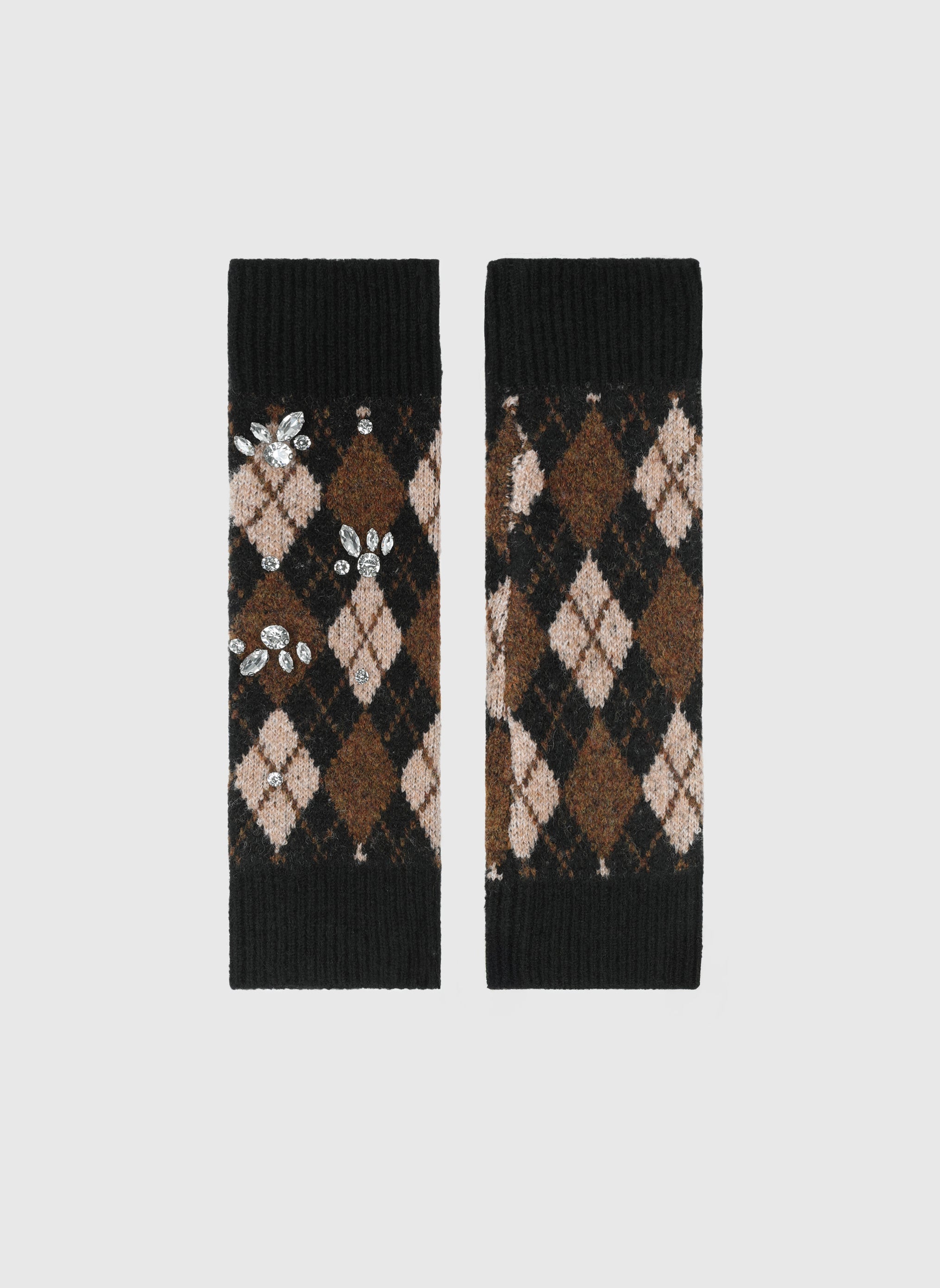 MITAINES FAZINA marron