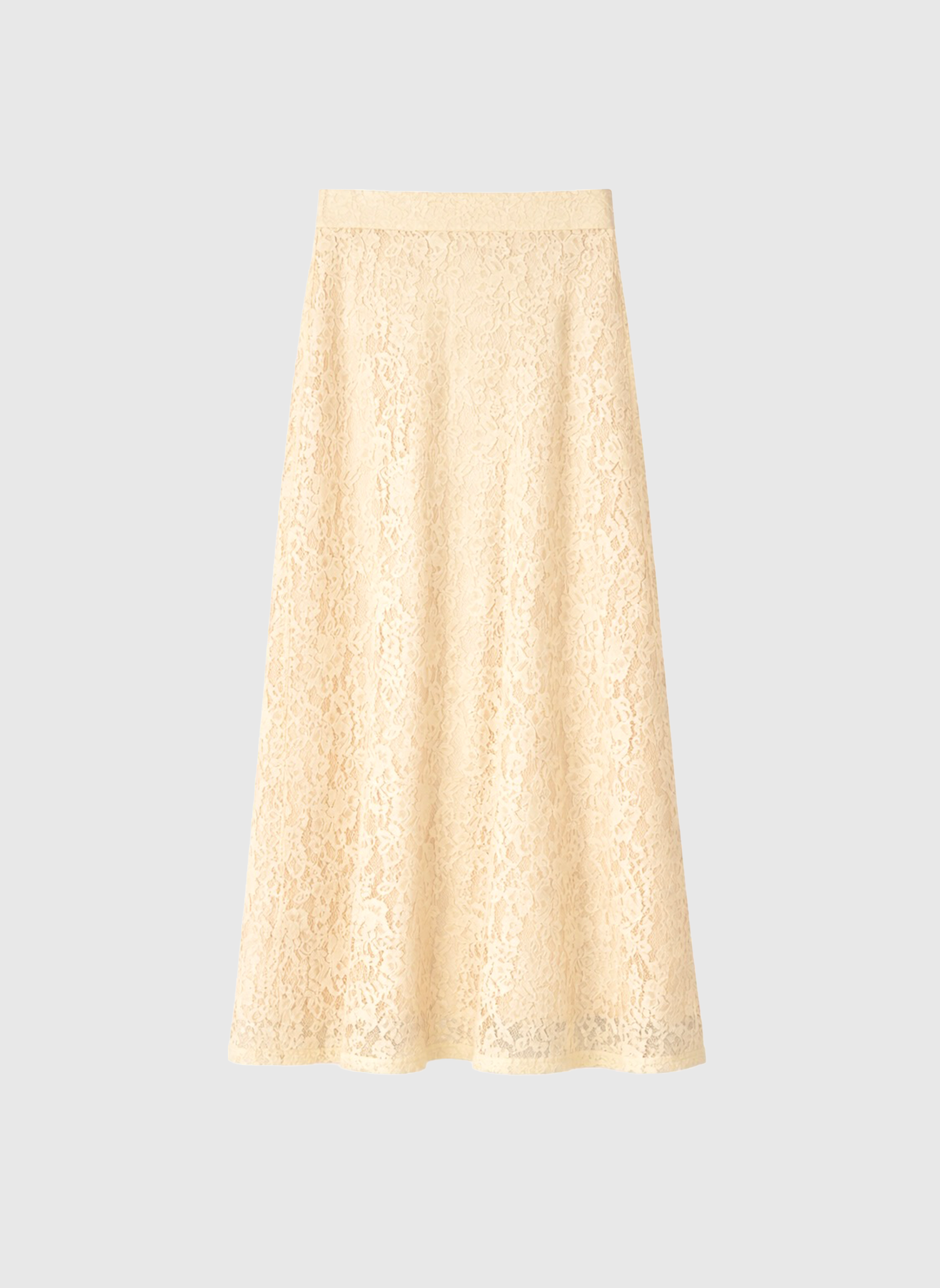 JUPE LONGUE JUVYNA ecru