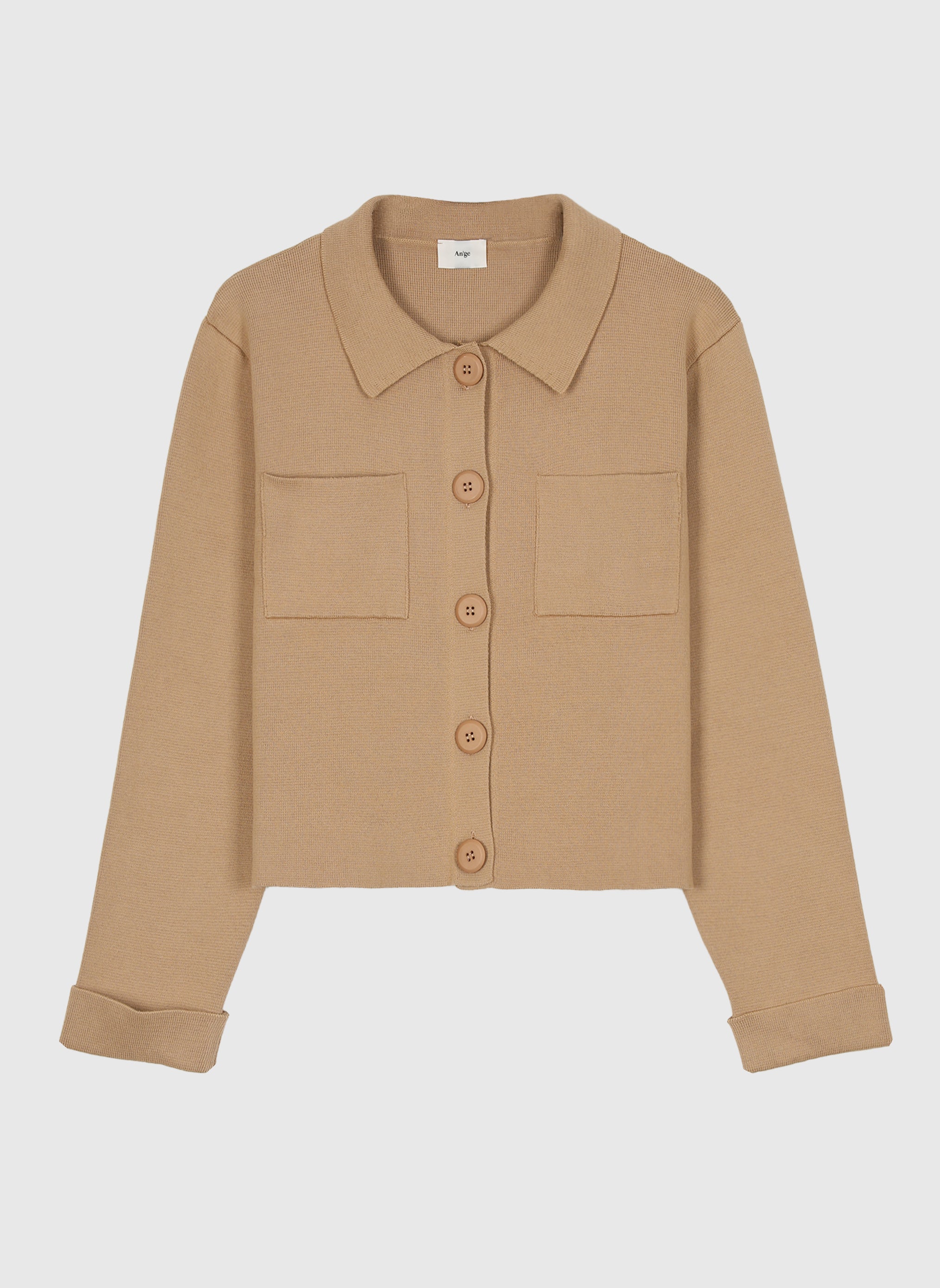 GILET LEVALIMANA camel