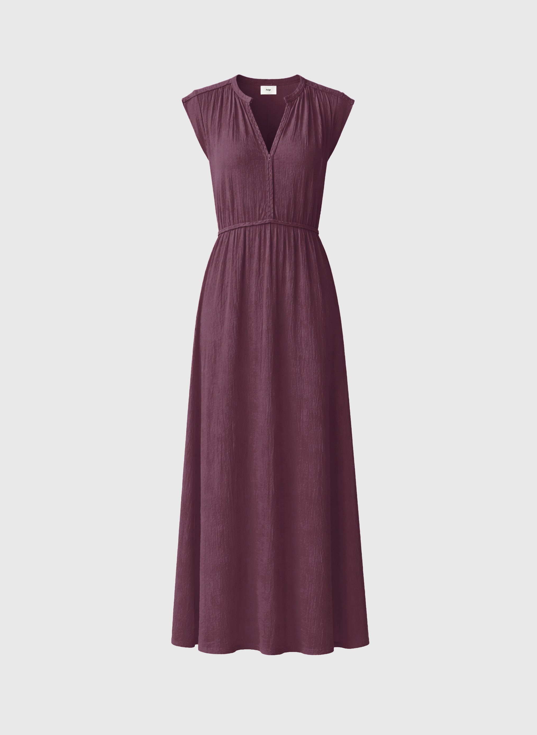 ROBE LONGUE OWESTINA raisin