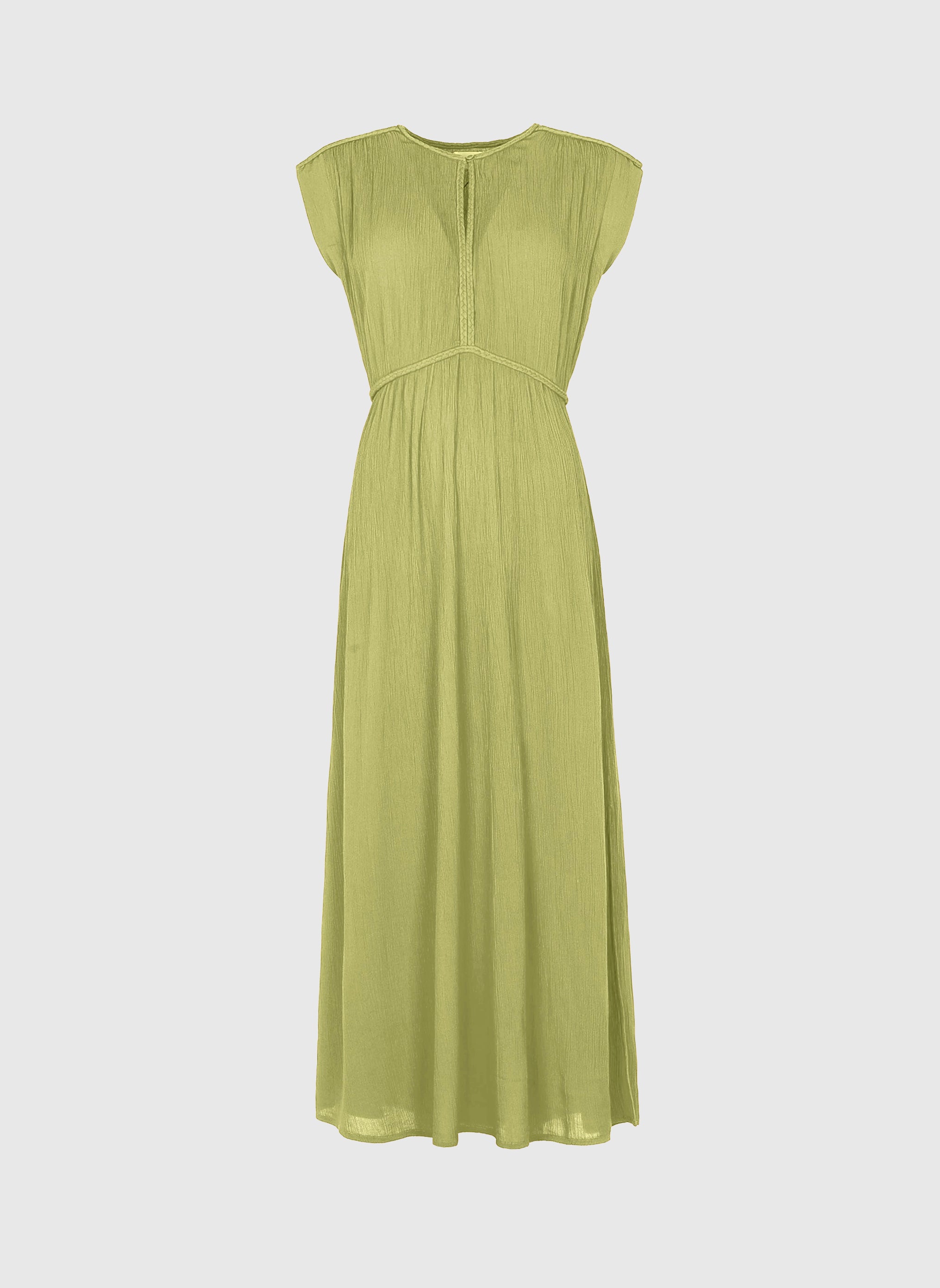 ROBE LONGUE OWESTINA tilleul