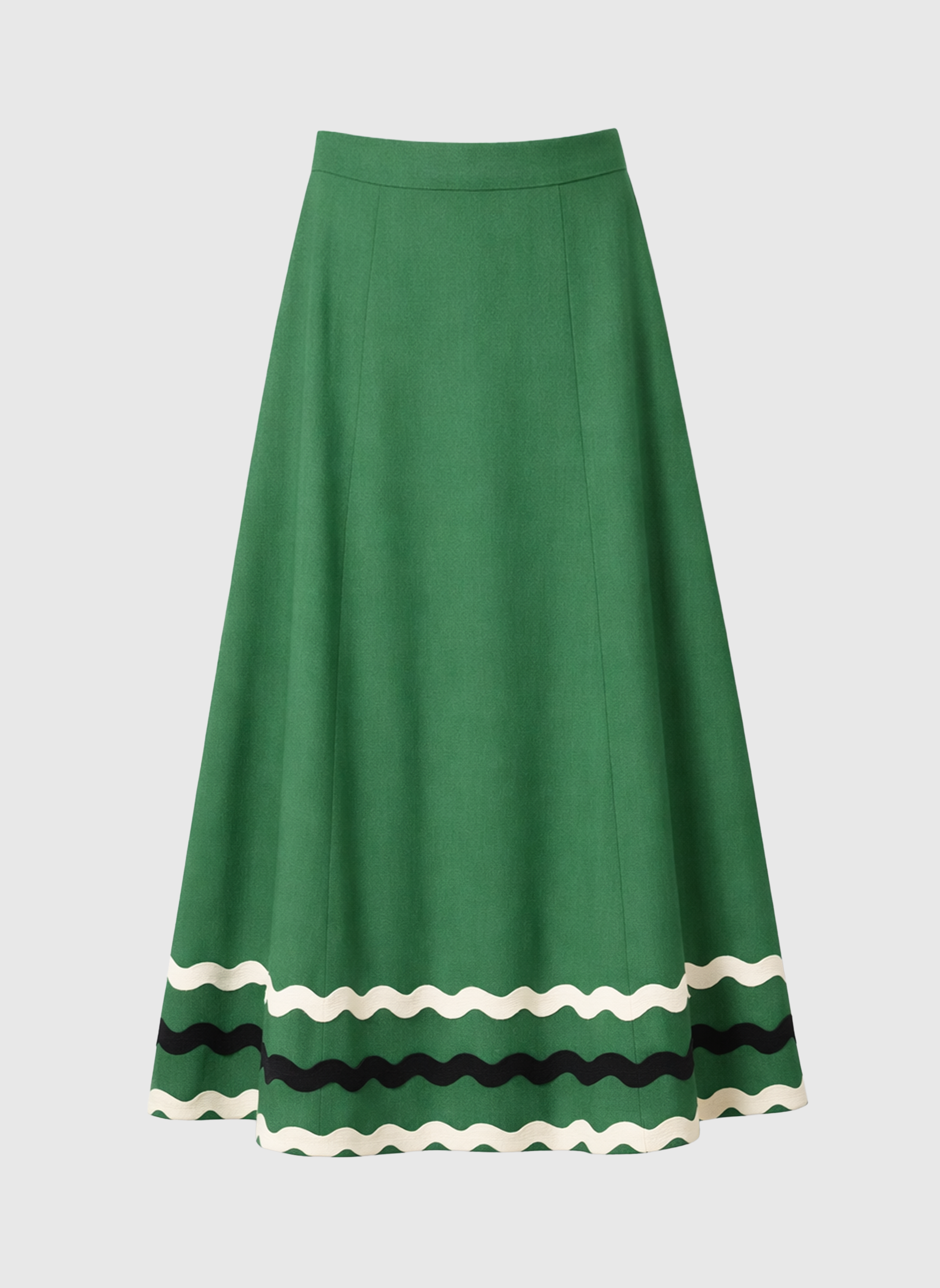 JUPE LONGUE ROLINE vert