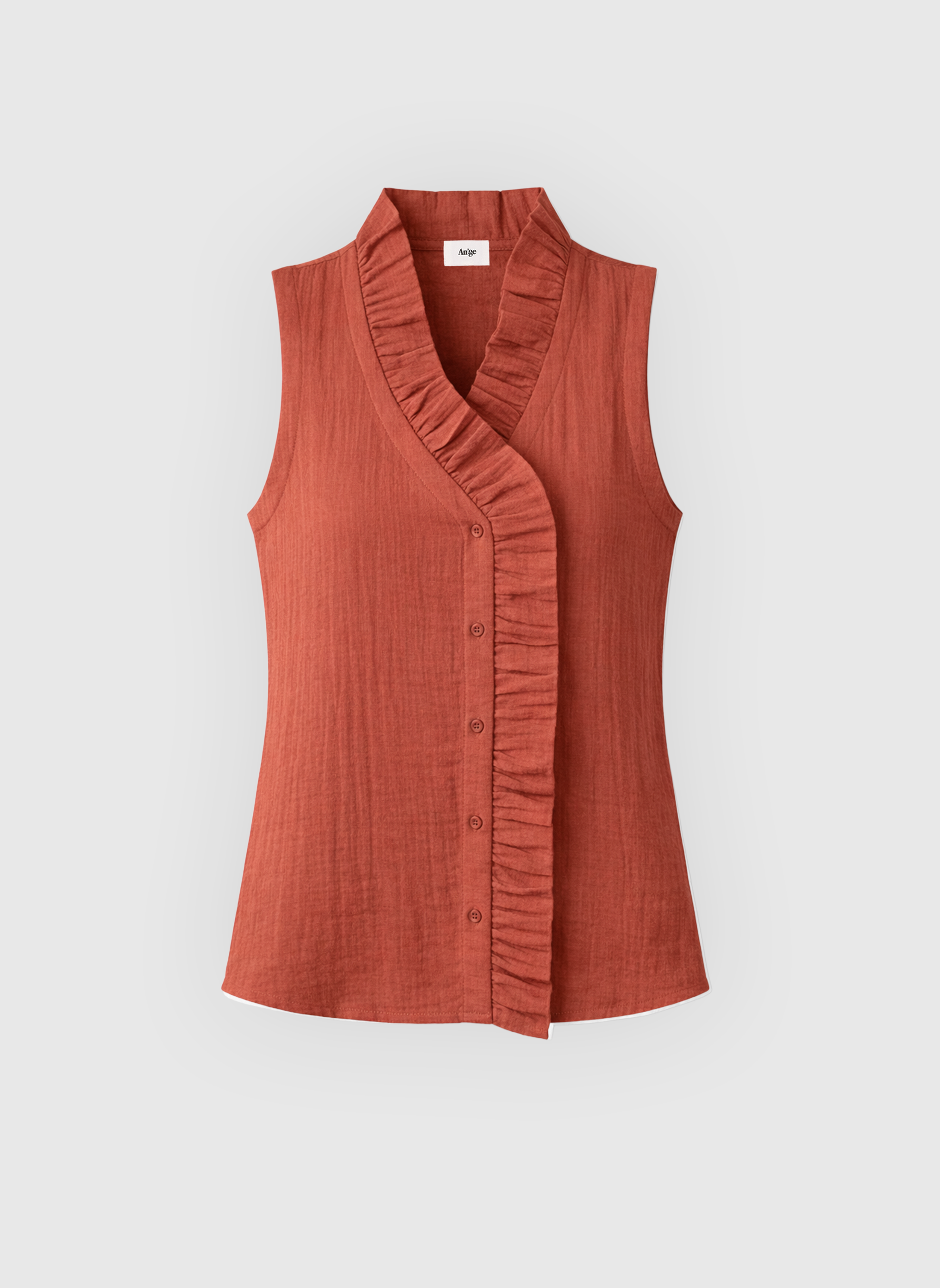 CHEMISE SILOE chocolat