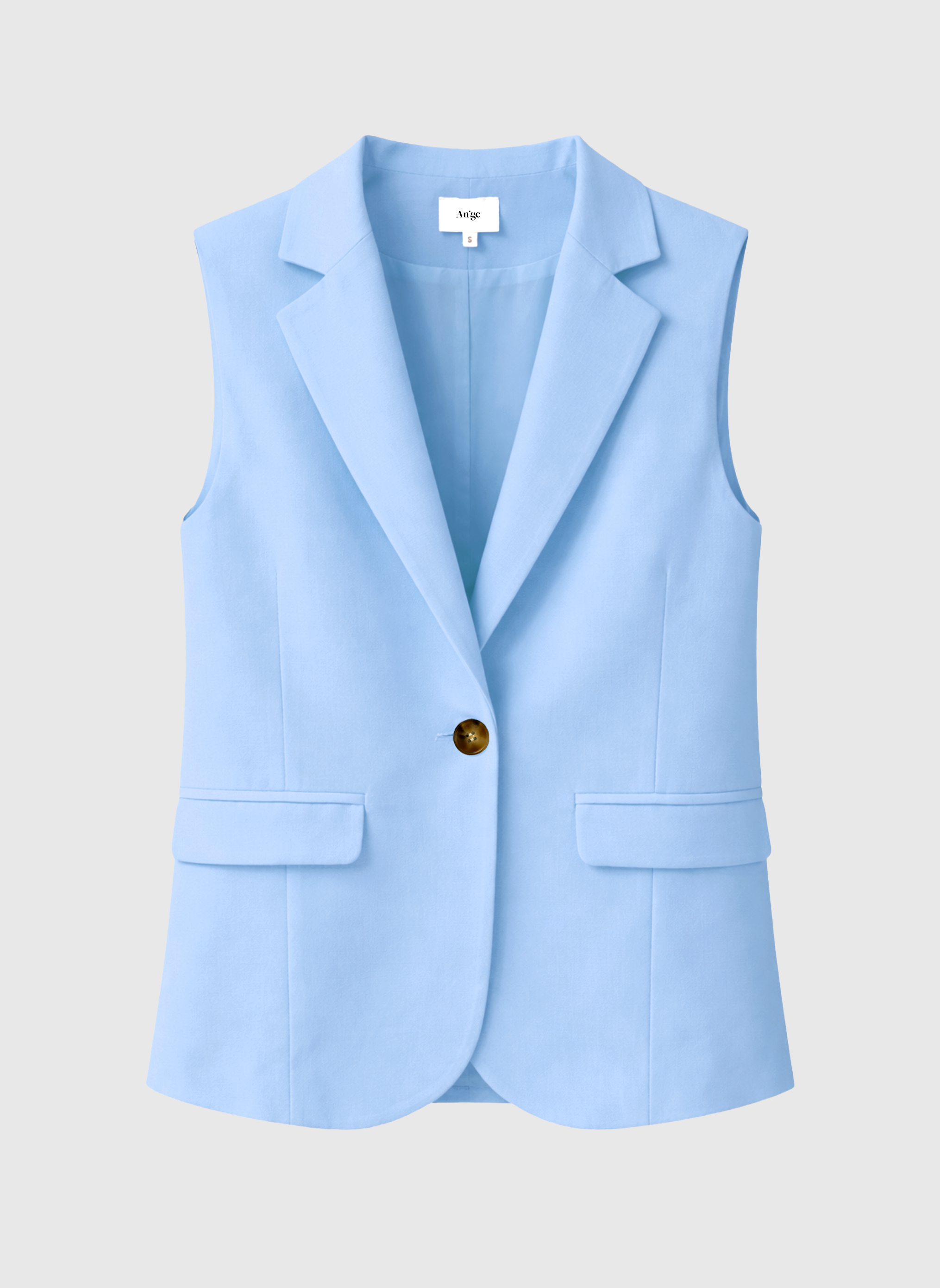 VESTE SANS MANCHES ZAKARITA ciel