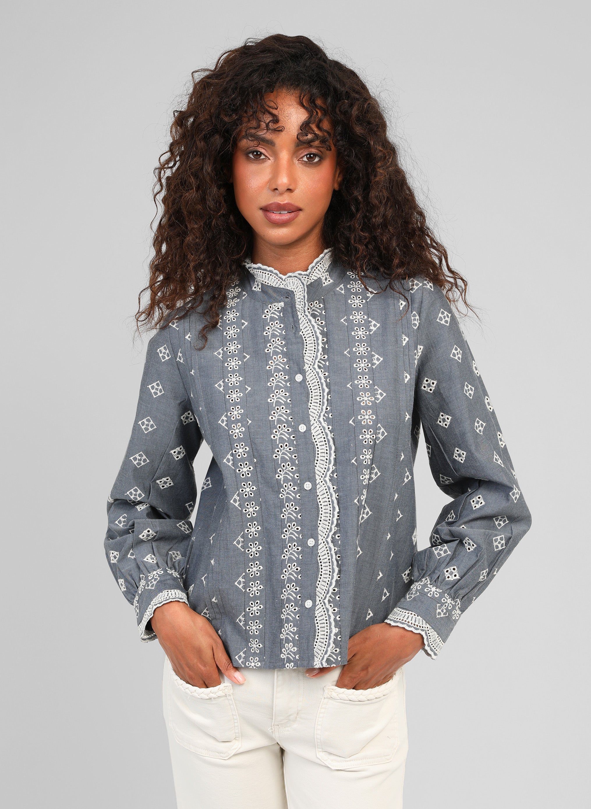 CHEMISE SADINELA chambray