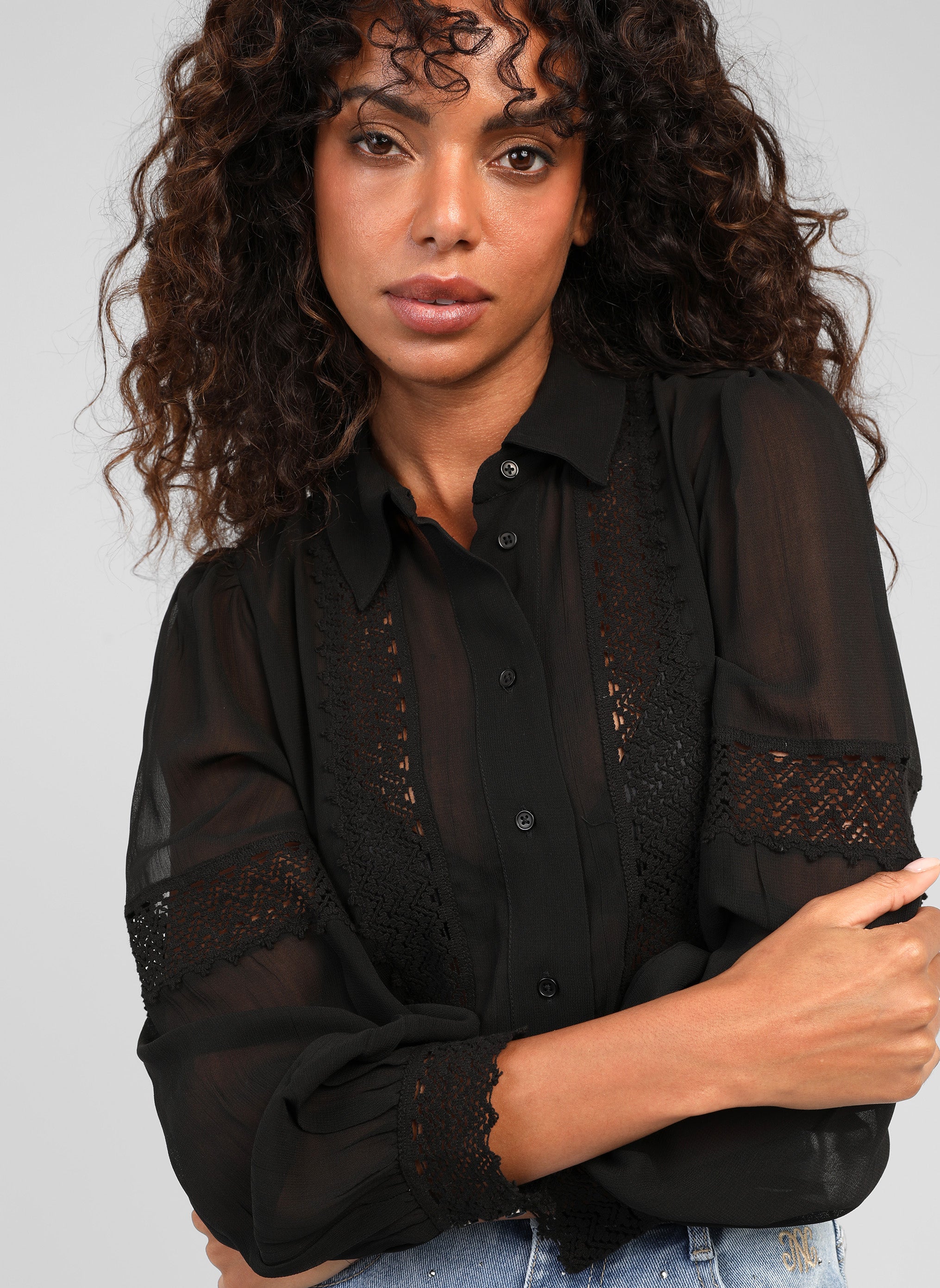 CHEMISE SIDONY noir