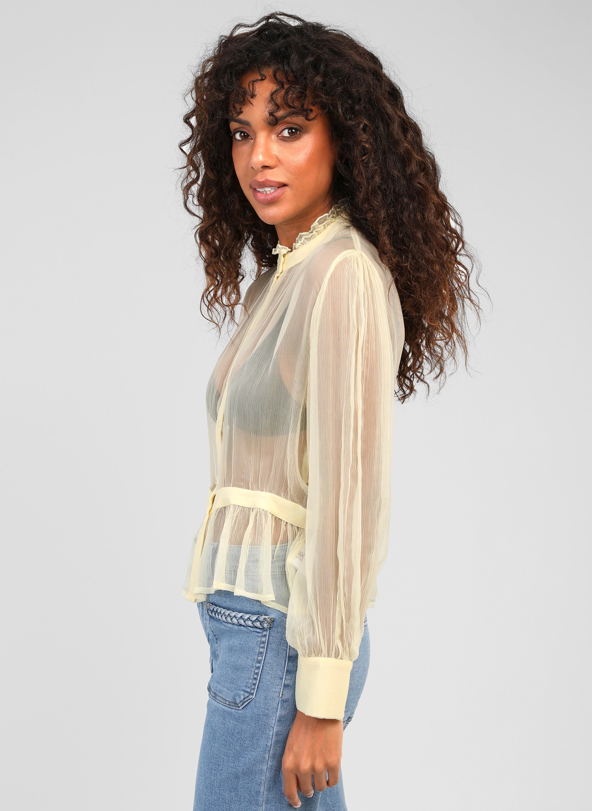 BLOUSE SIRIALIE vanille