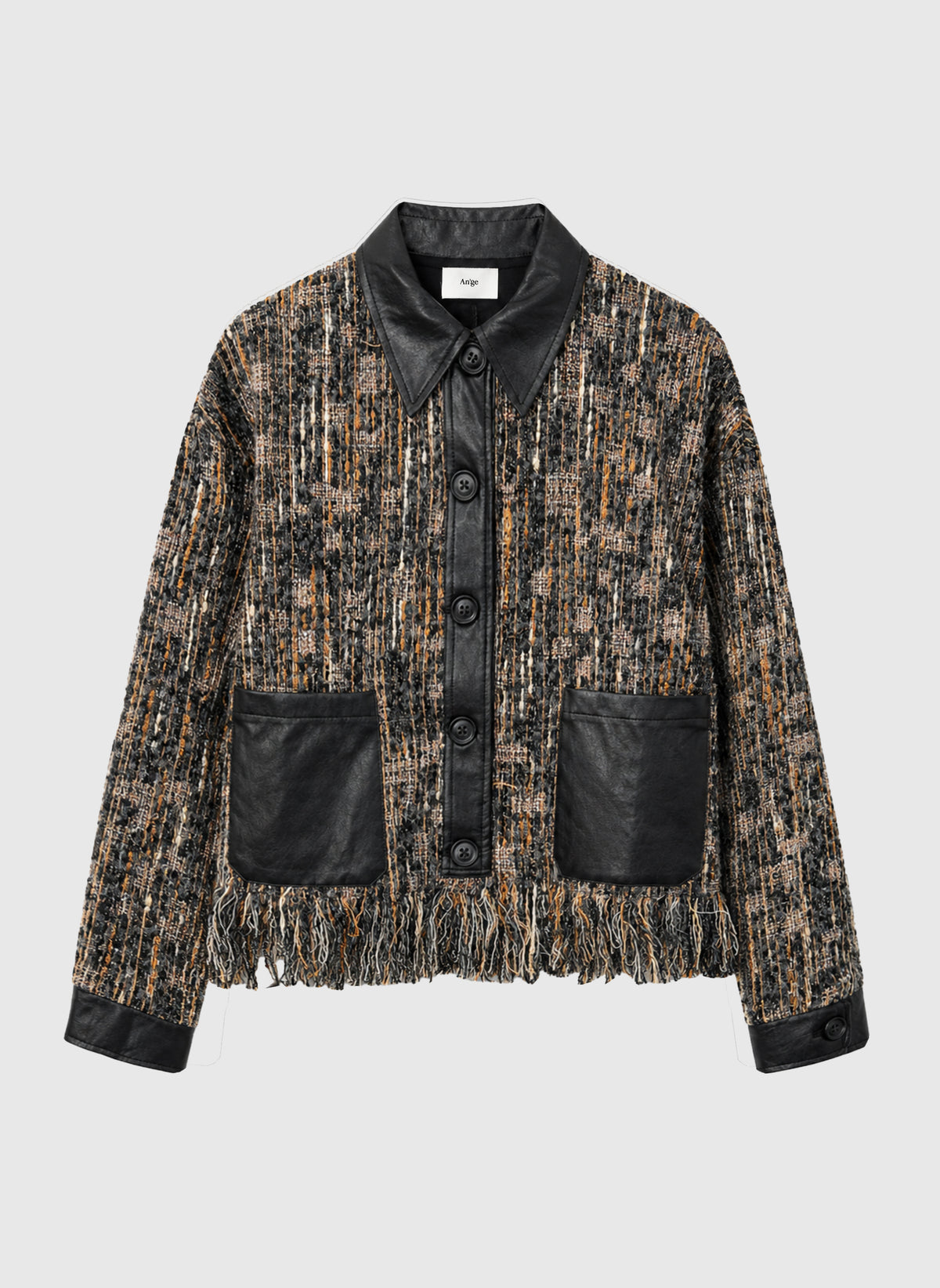 HANSEL JACKET, charcoal gray