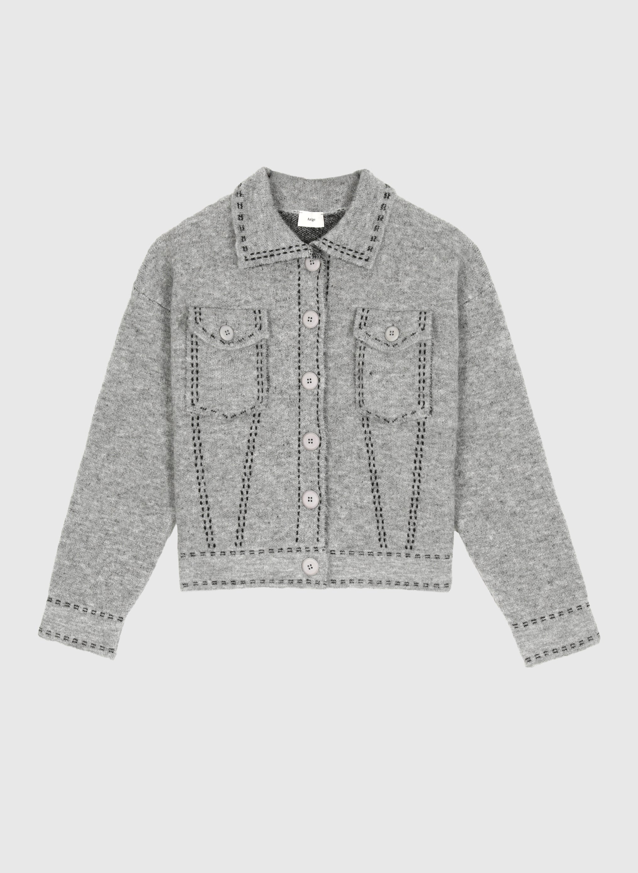 GILET LECODY gris