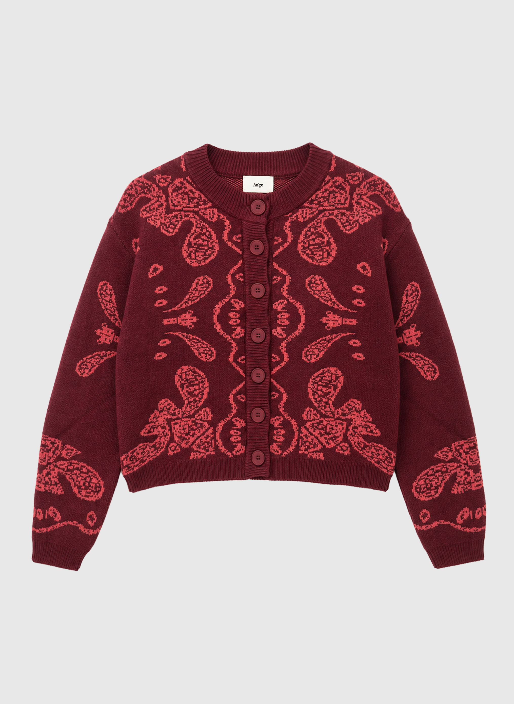 PULL NAYANA grenat