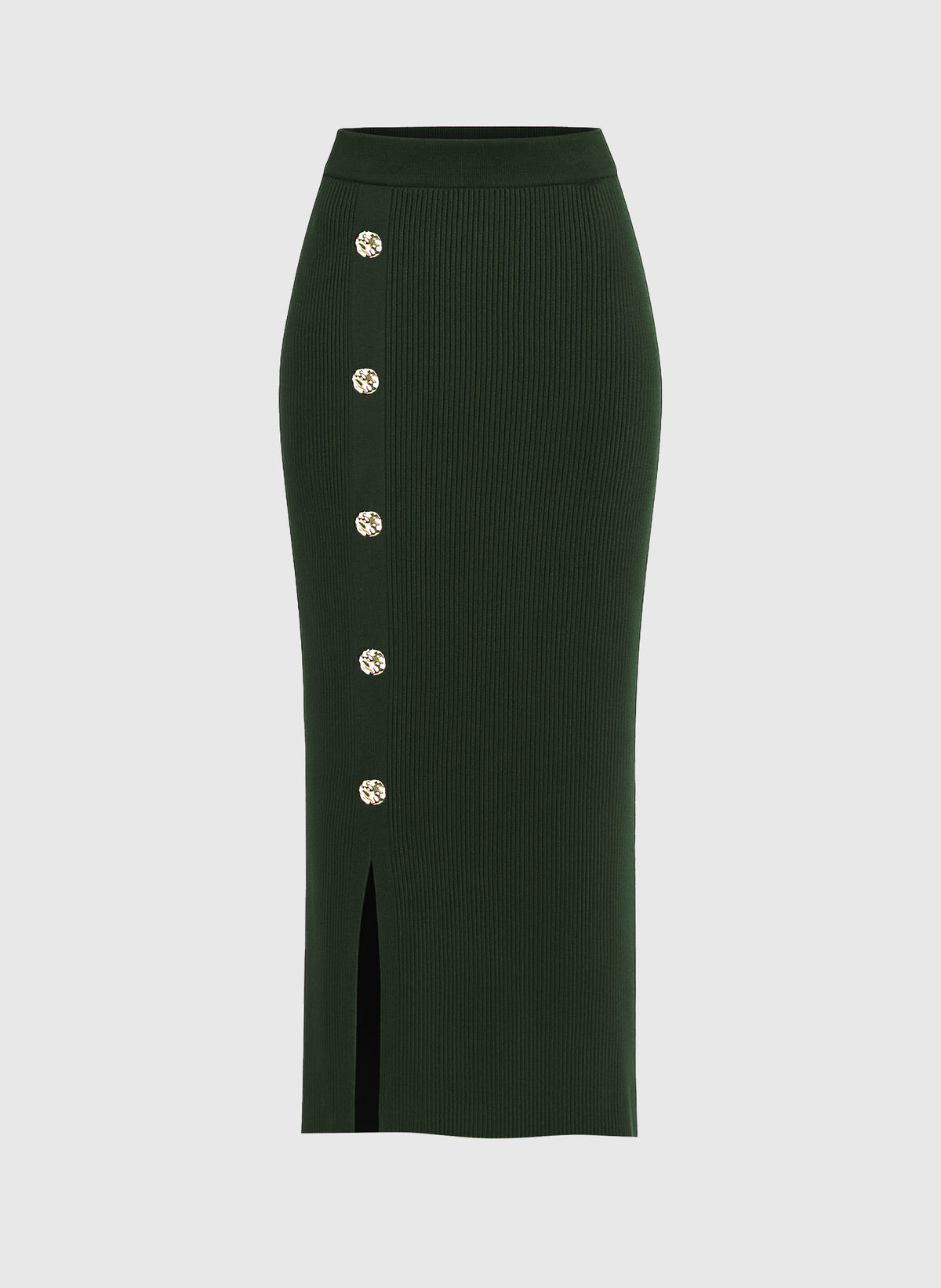 NINA Long Skirt, Khaki