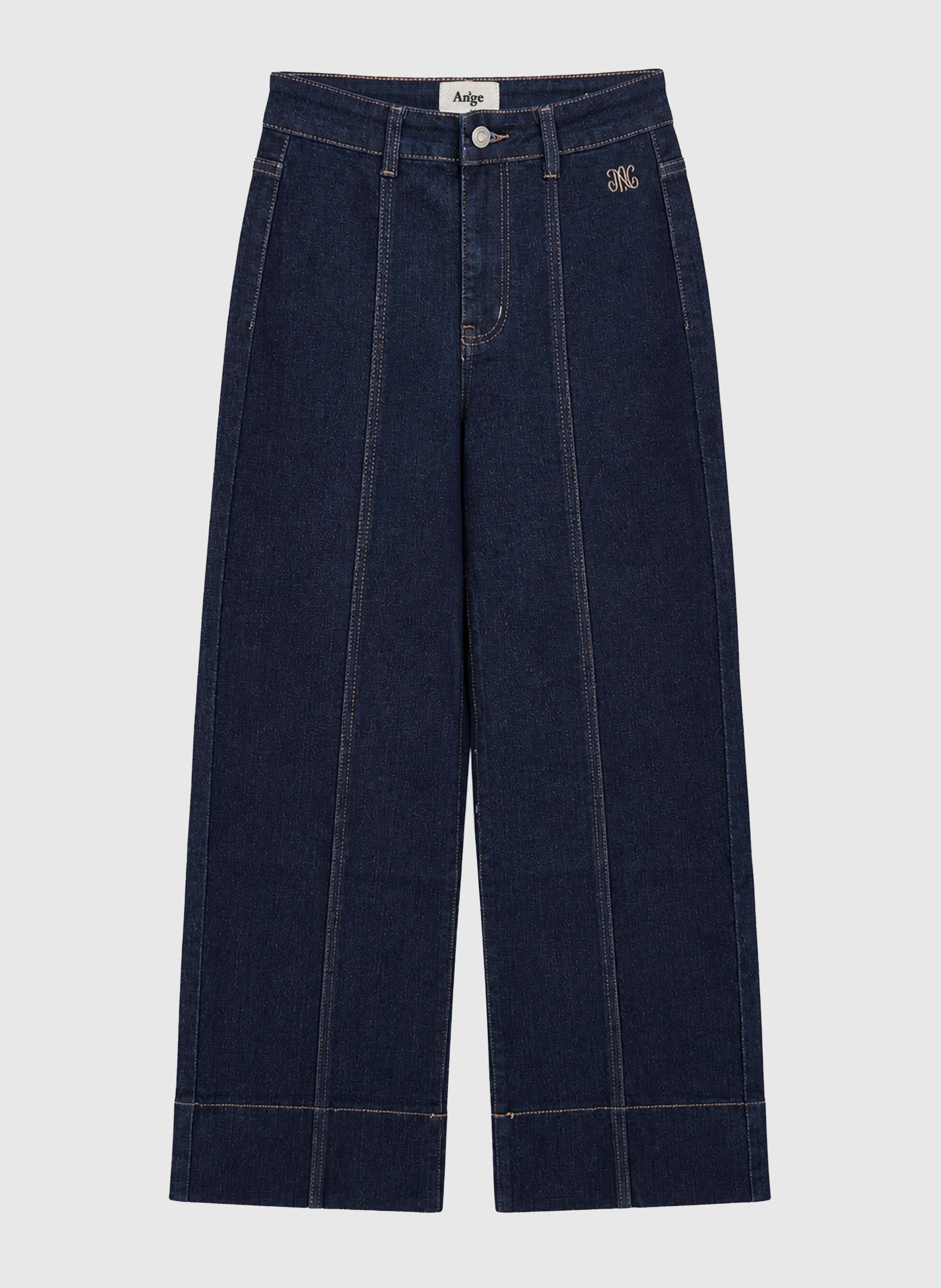 PANTALON PIPLIS JEAN brut