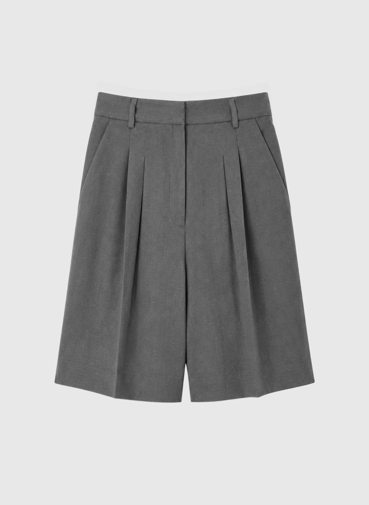 POZITA Bermuda Shorts, Charcoal Gray