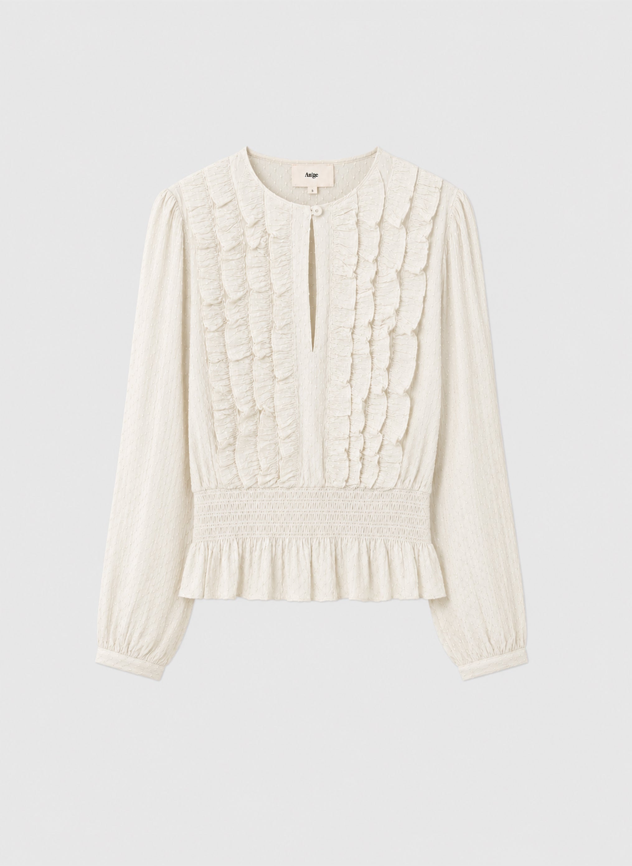 BLOUSE SADIANE ecru