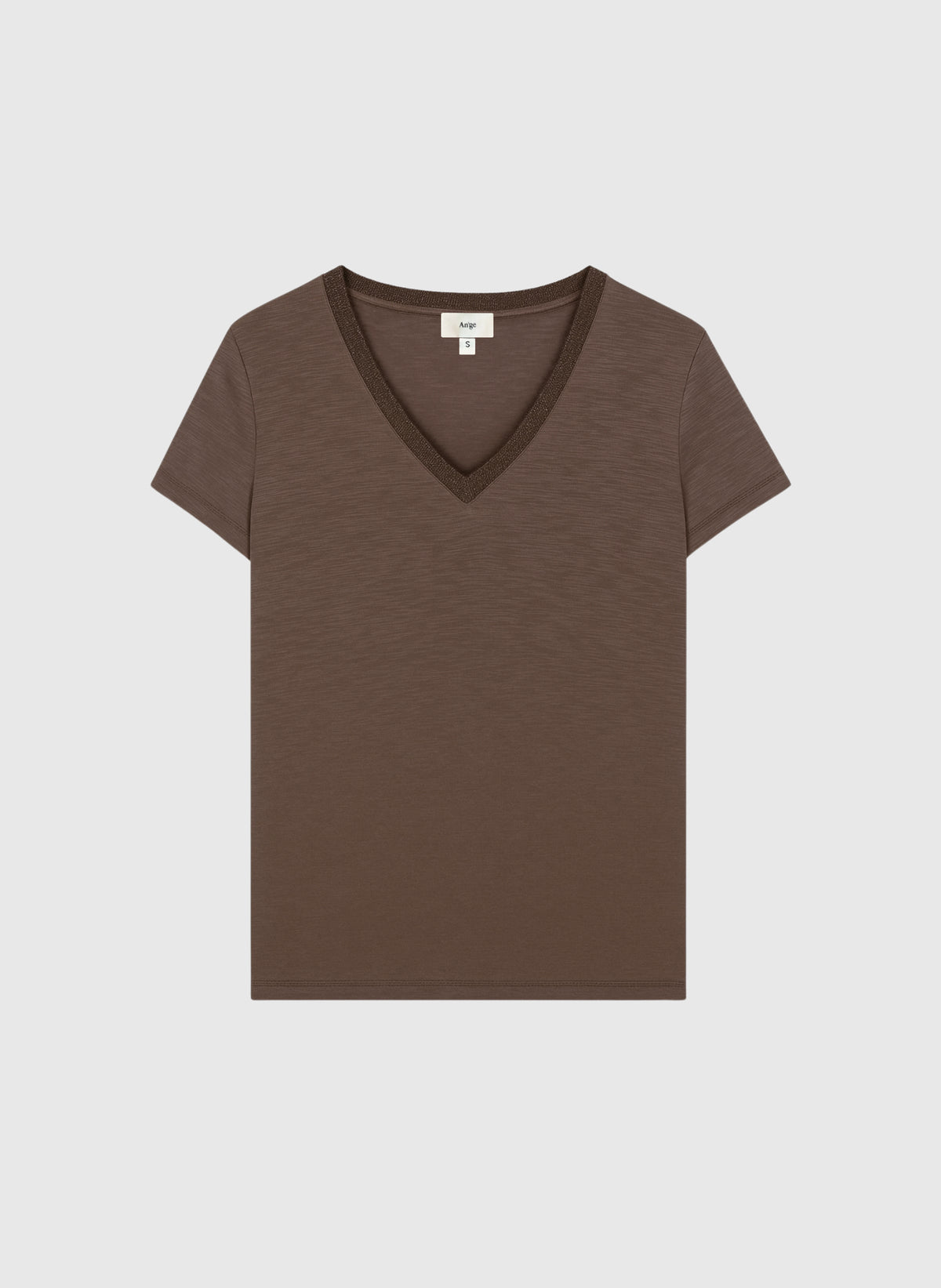 TEE-SHIRT TERRY marron