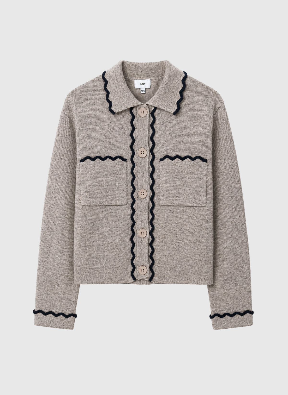 GILET VALIANO AL taupe