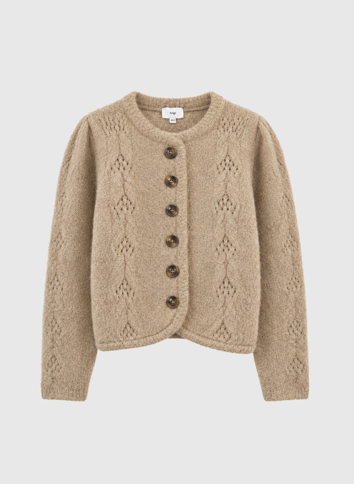 GILET VALONIA biscuit