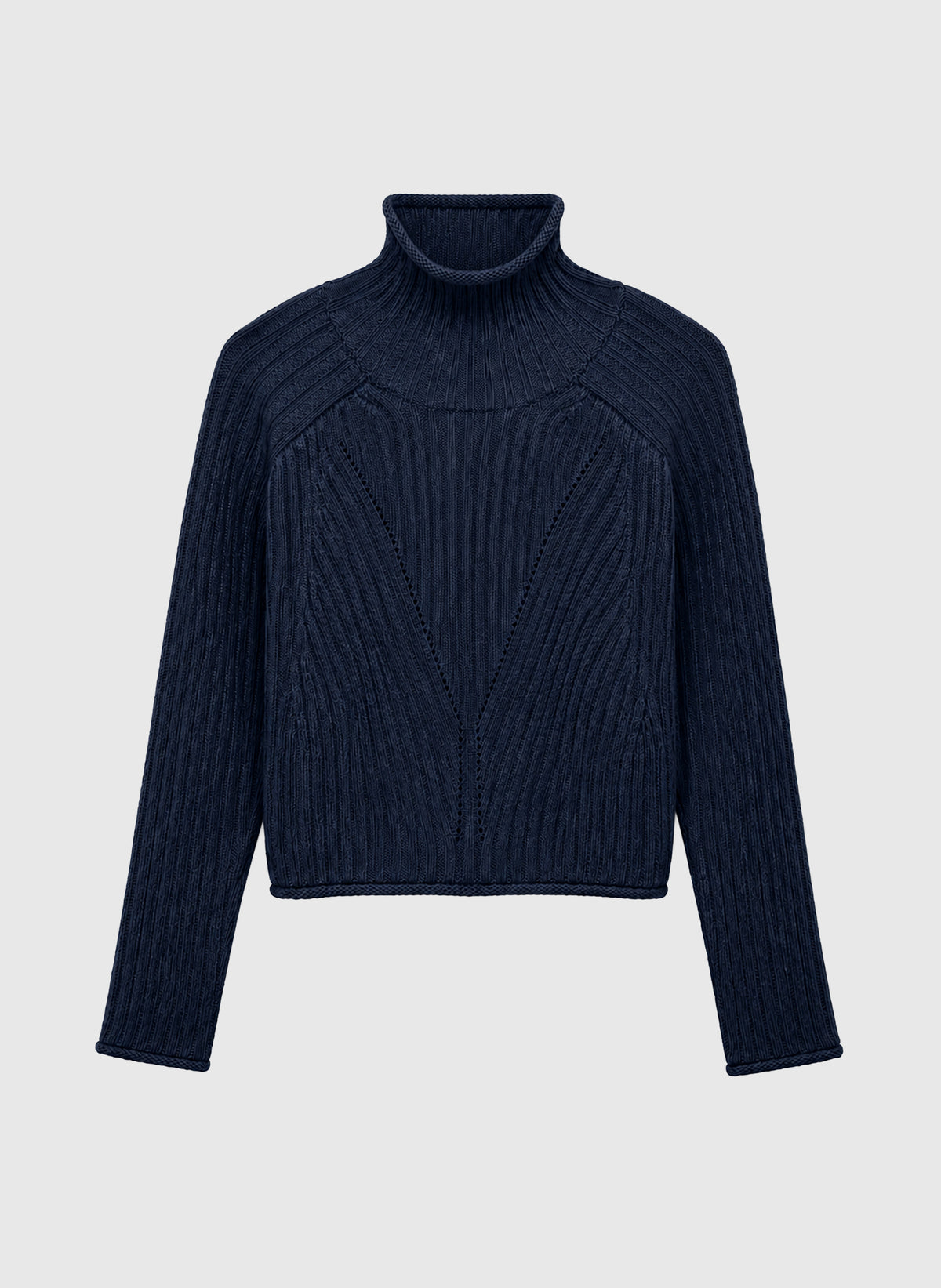 VERTIGO Navy Sweater