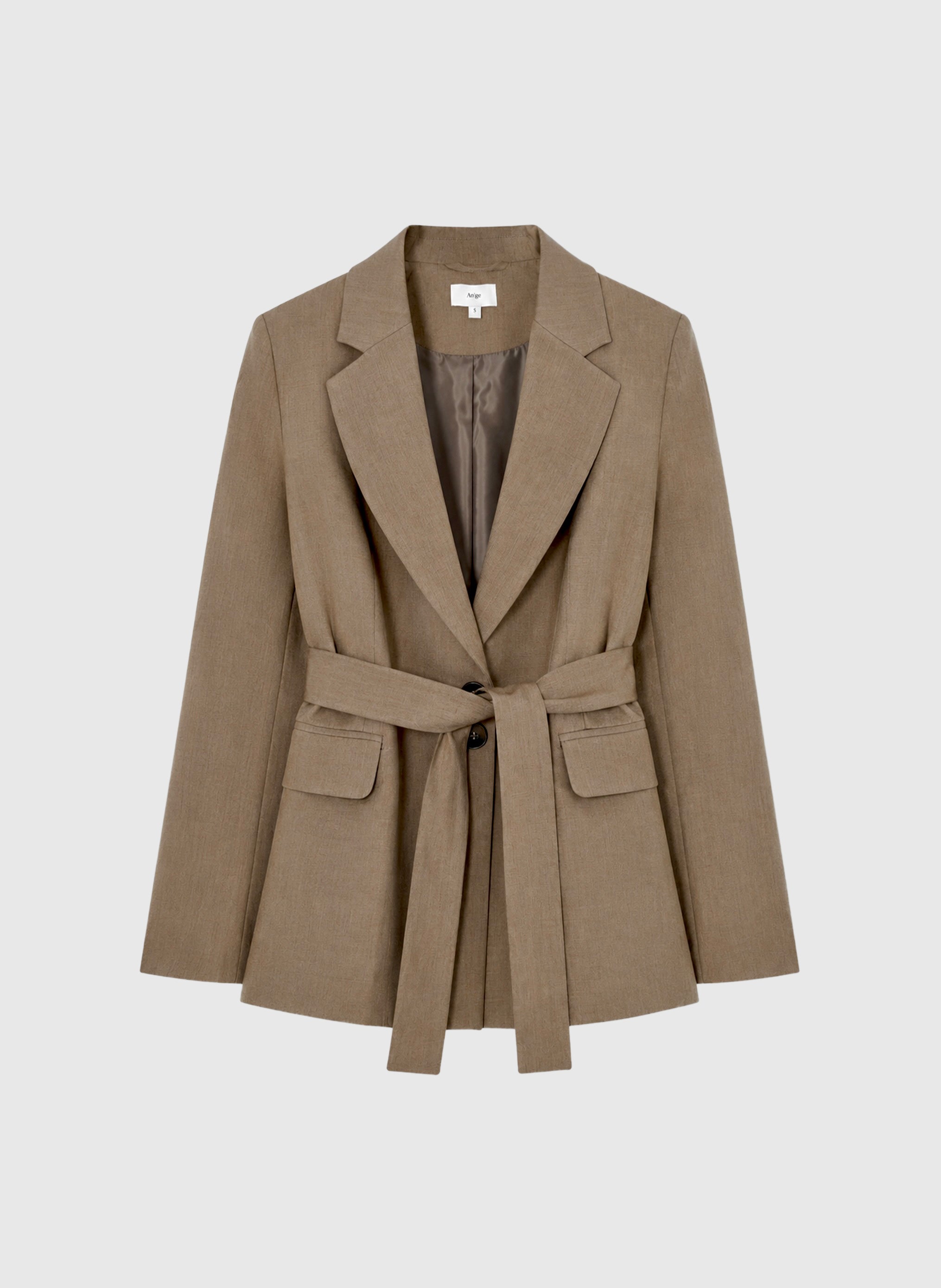 VESTE ZILANE taupe