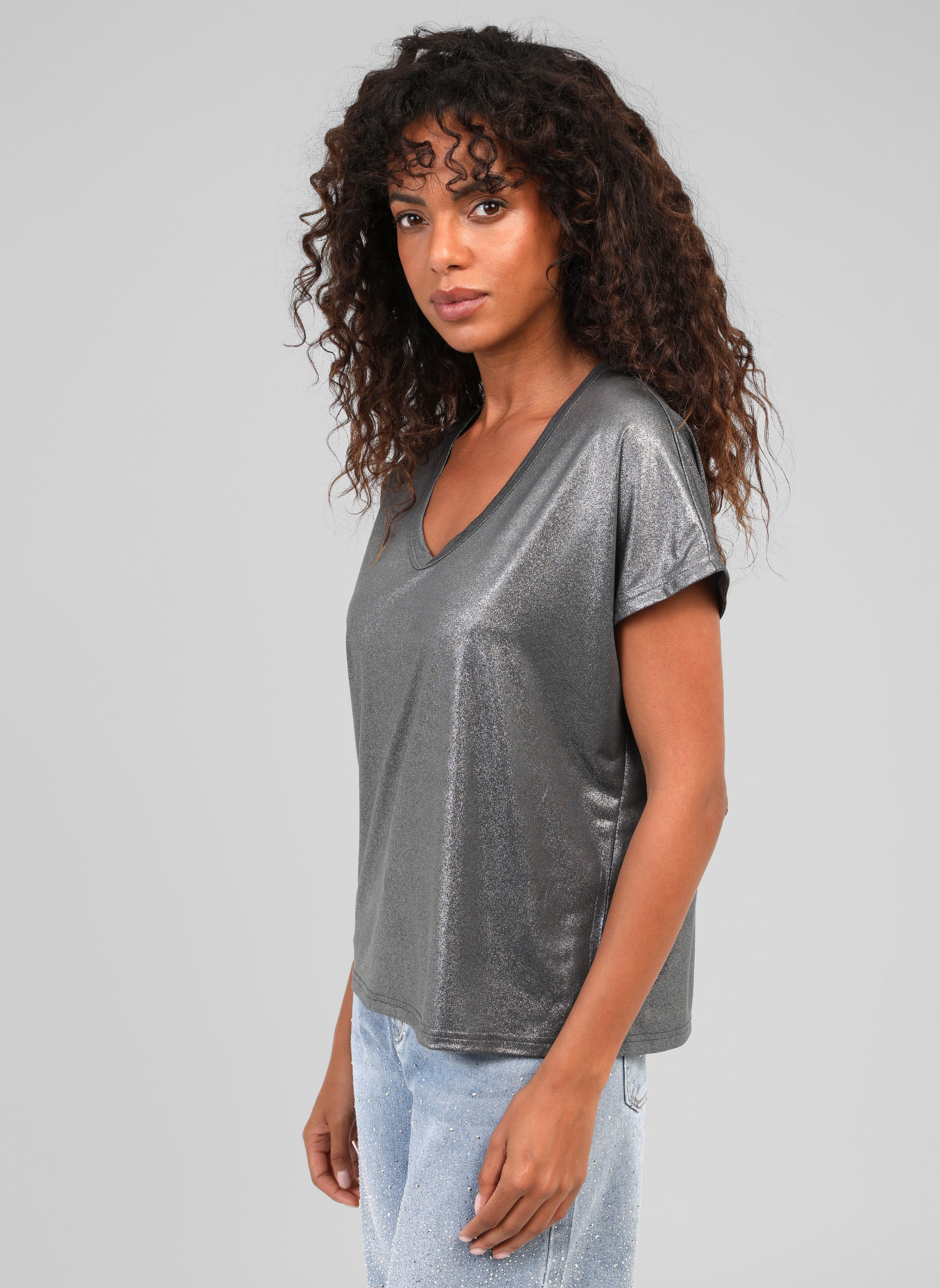 T-SHIRT AGNEZA anthracite