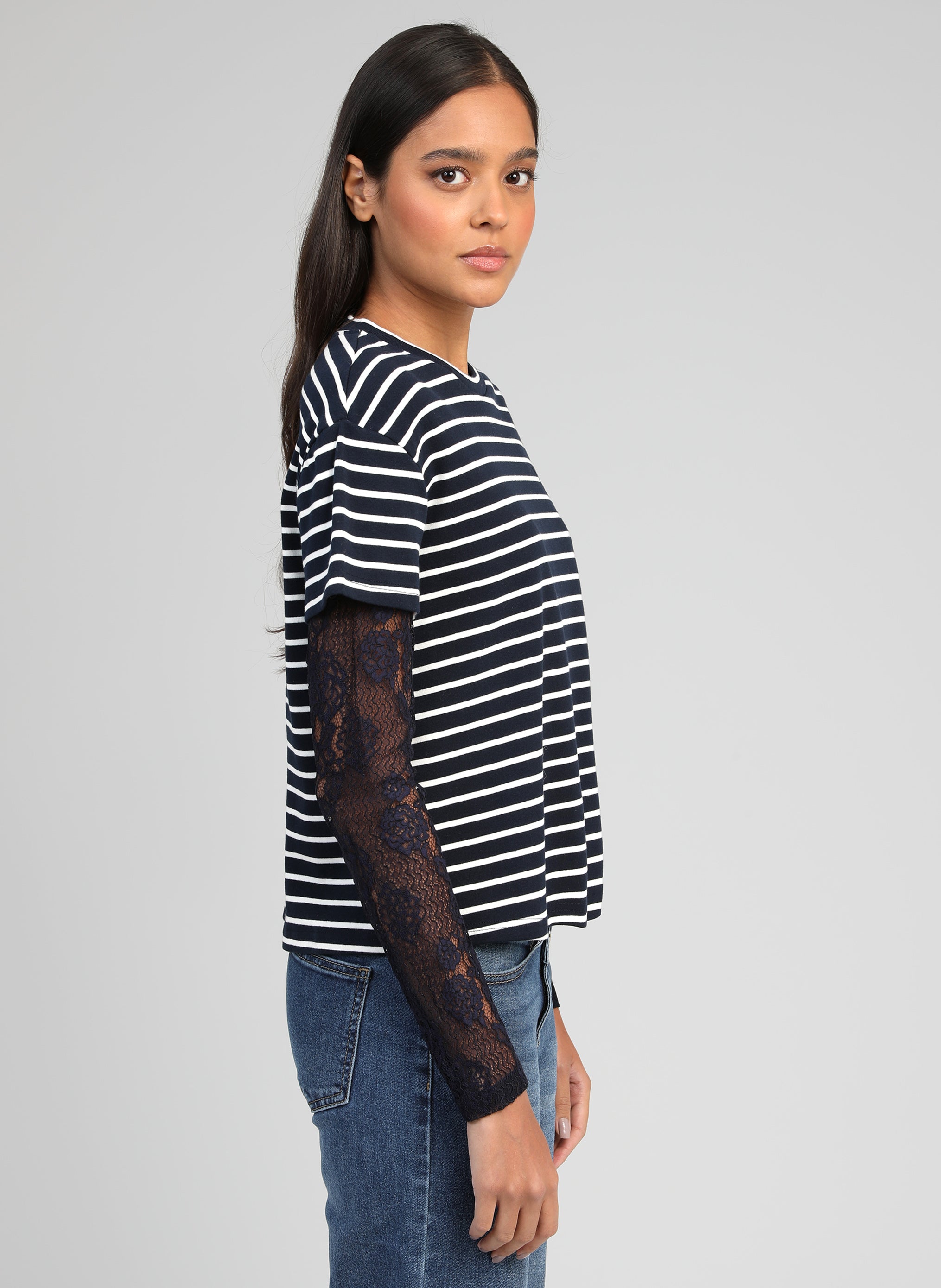 T-SHIRT AKELANE marine