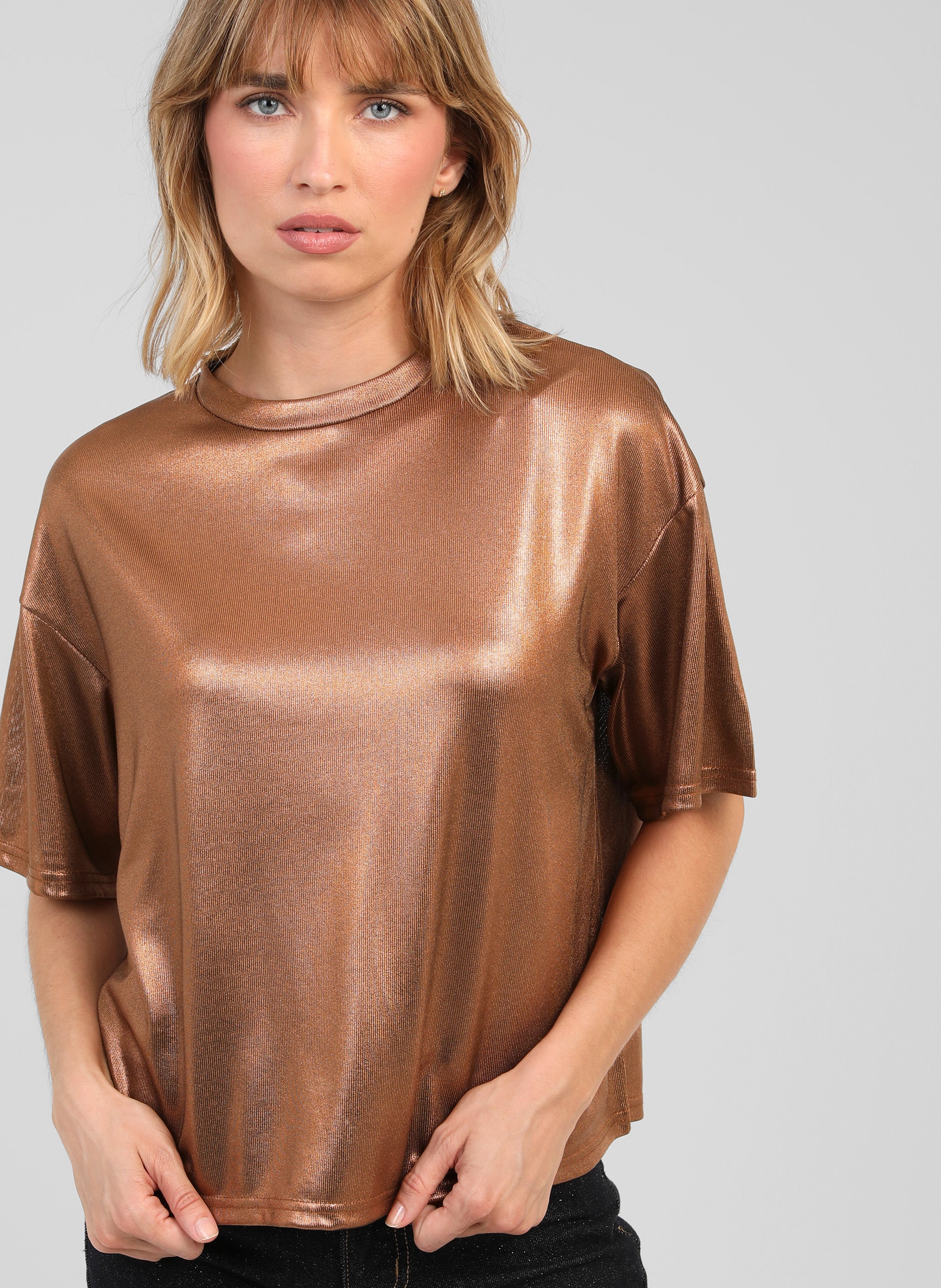 TEE-SHIRT AKOLA cuivre