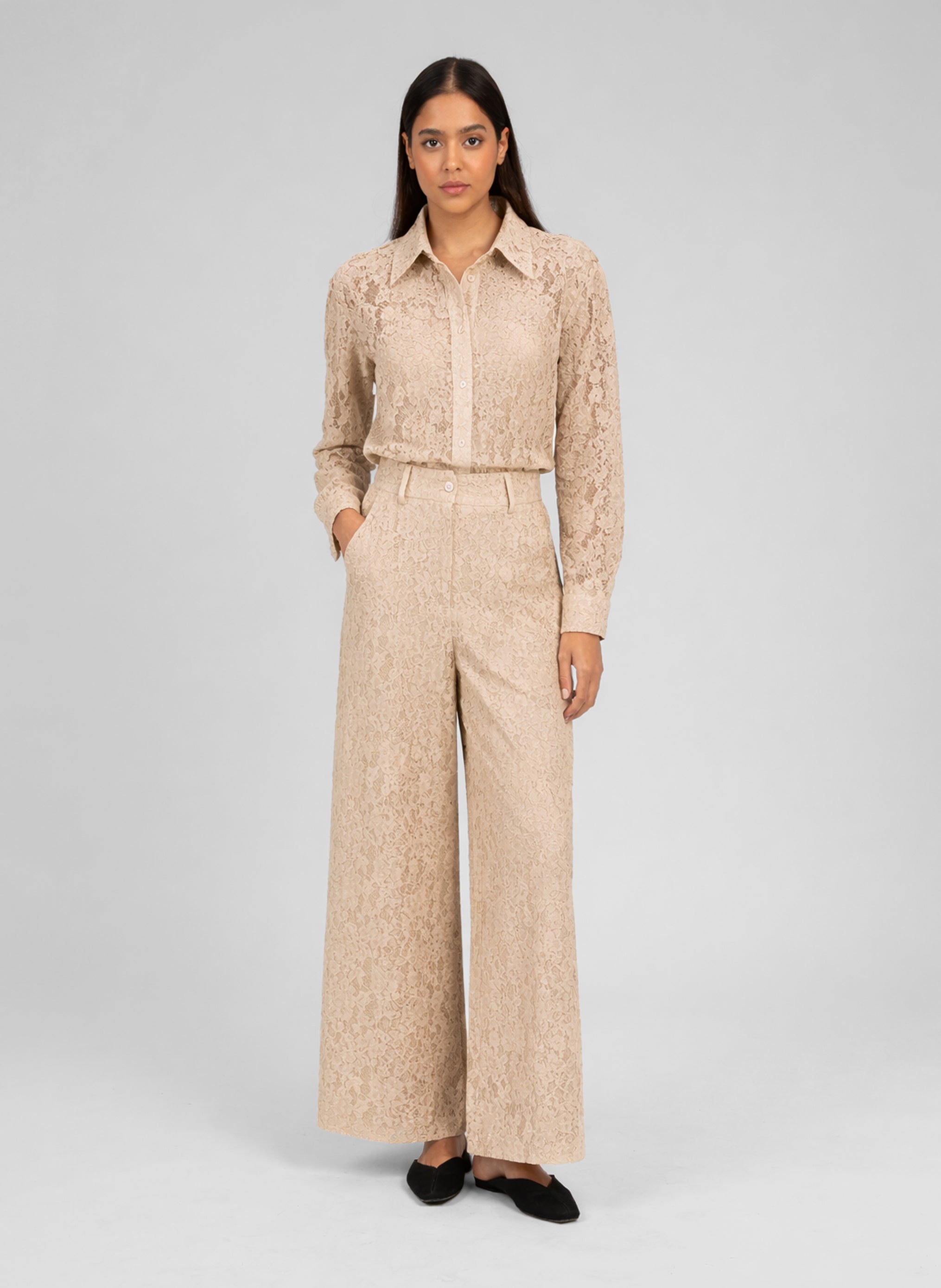 CHEMISE AMOLINA beige