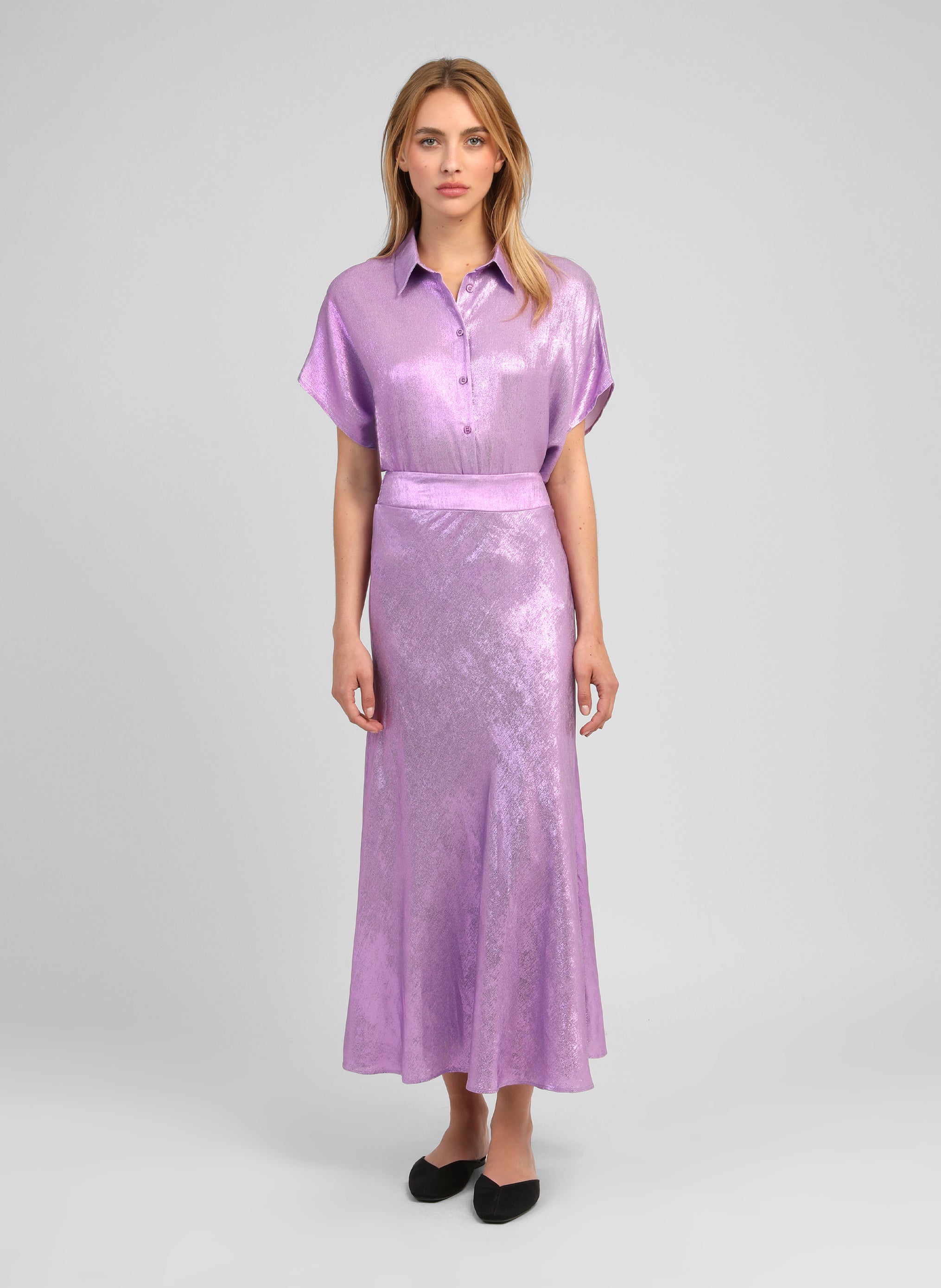 CHEMISE AMORYNA violine