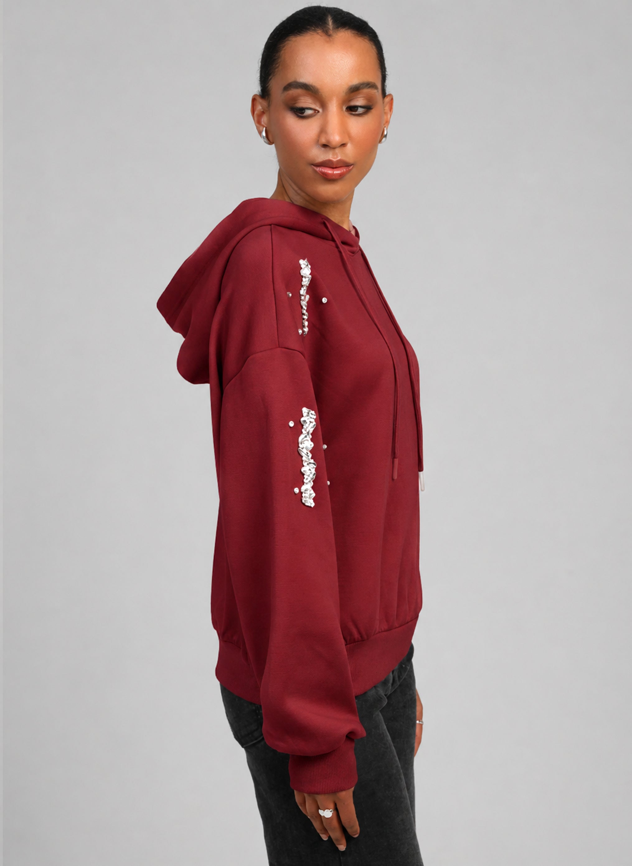 SWEAT AROBY cerise