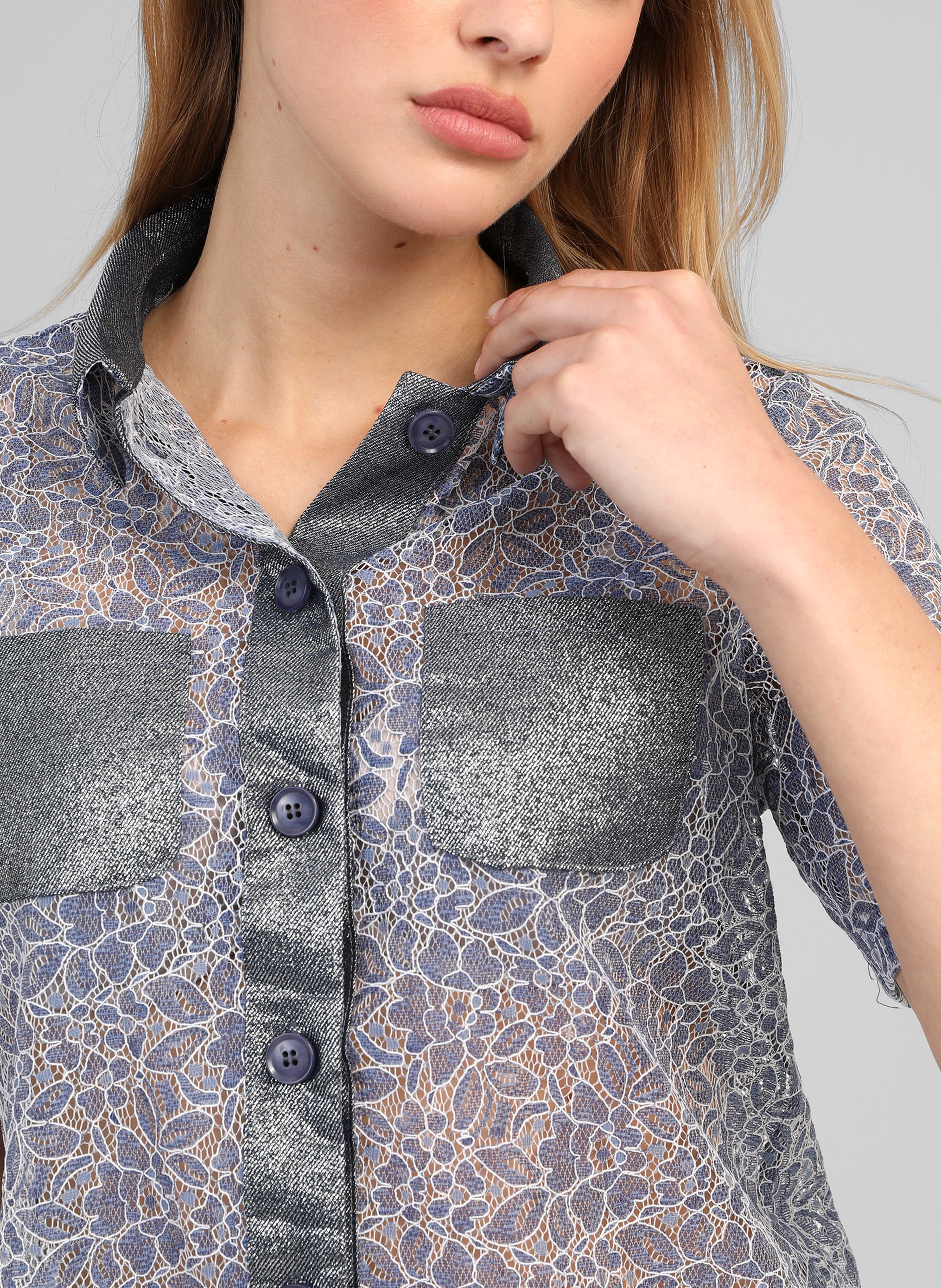 CHEMISE ATIMIO bleu