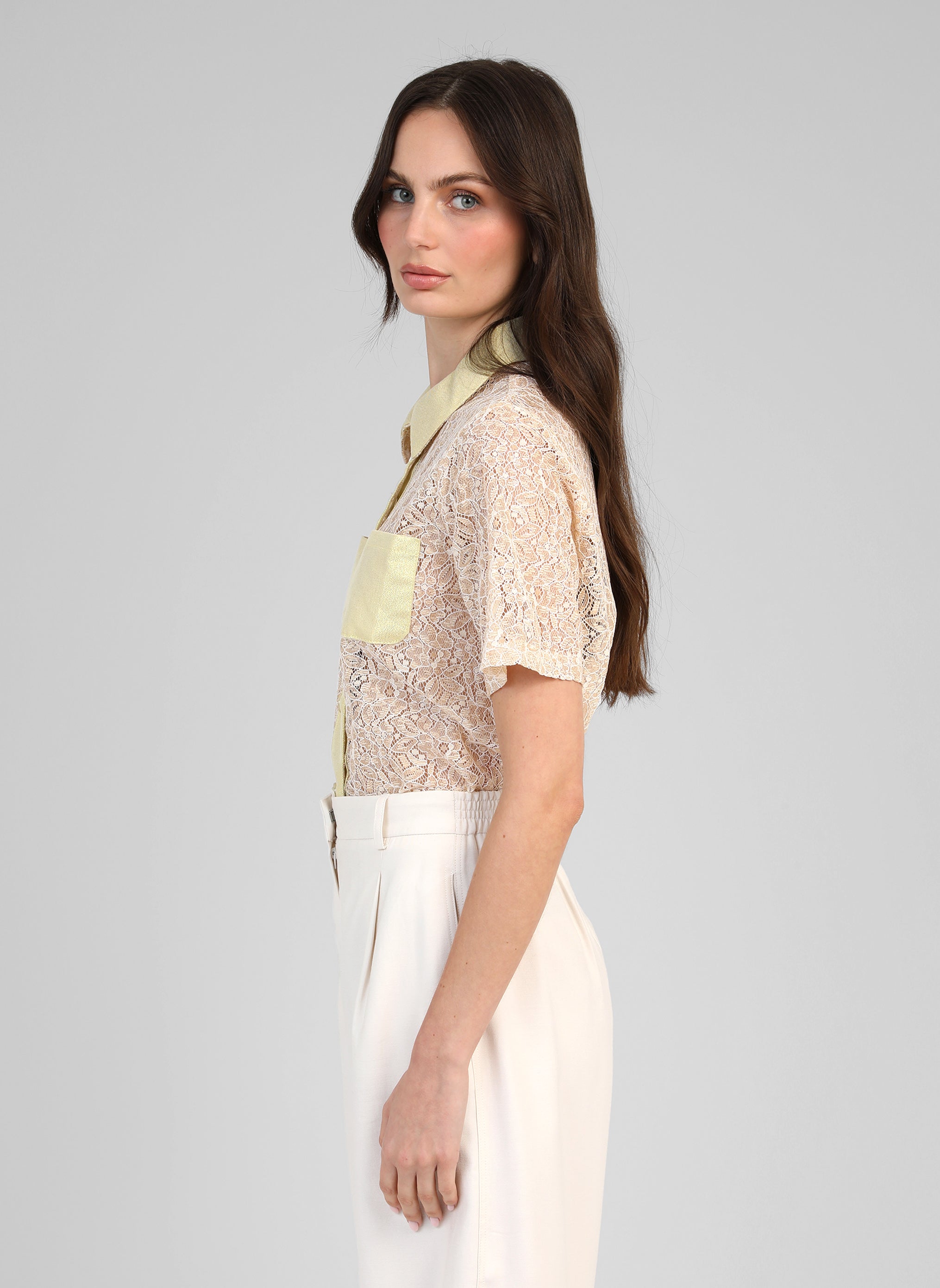 CHEMISE ATIMIO gold