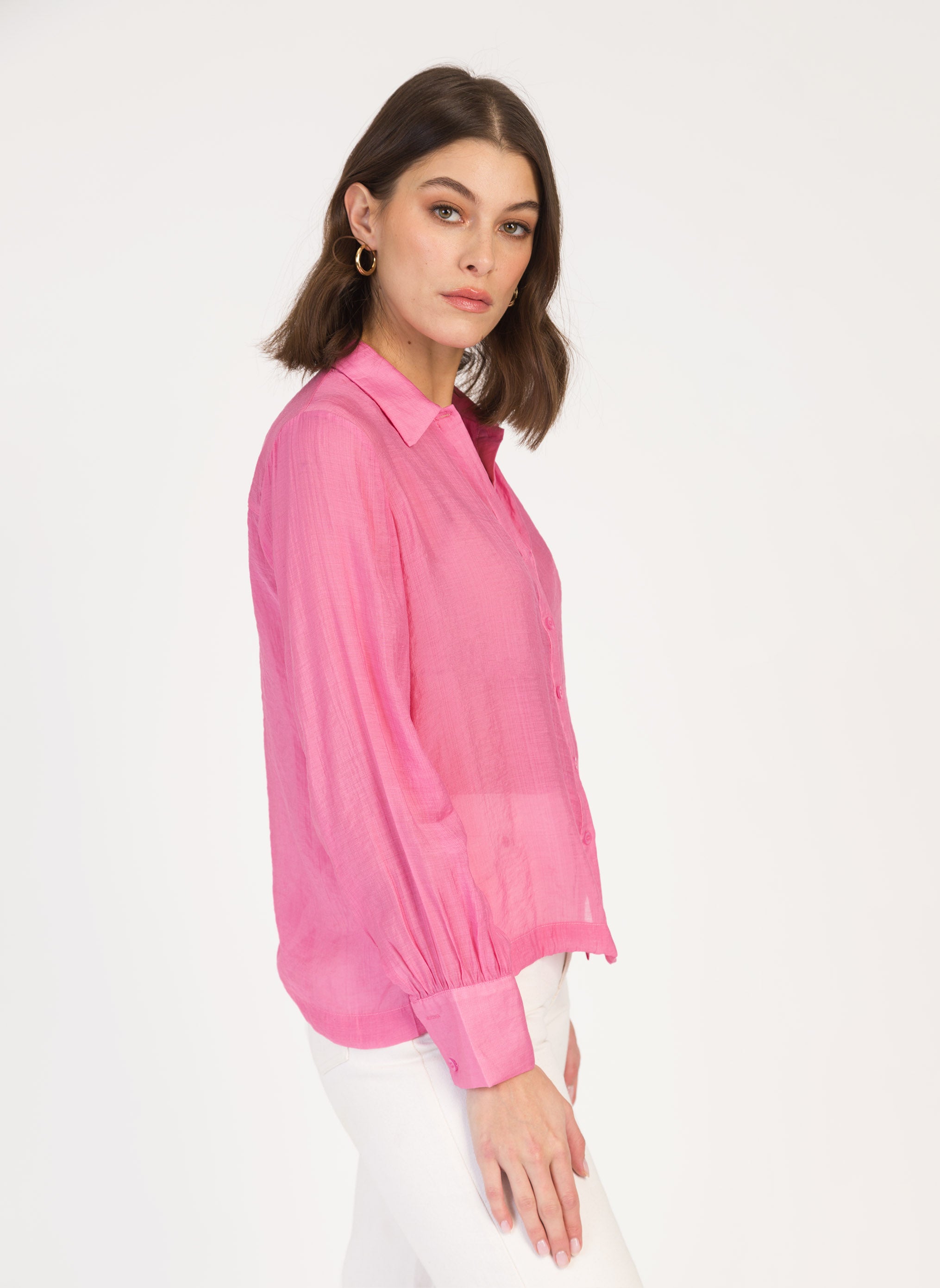 CHEMISE AUGUSTINE rose