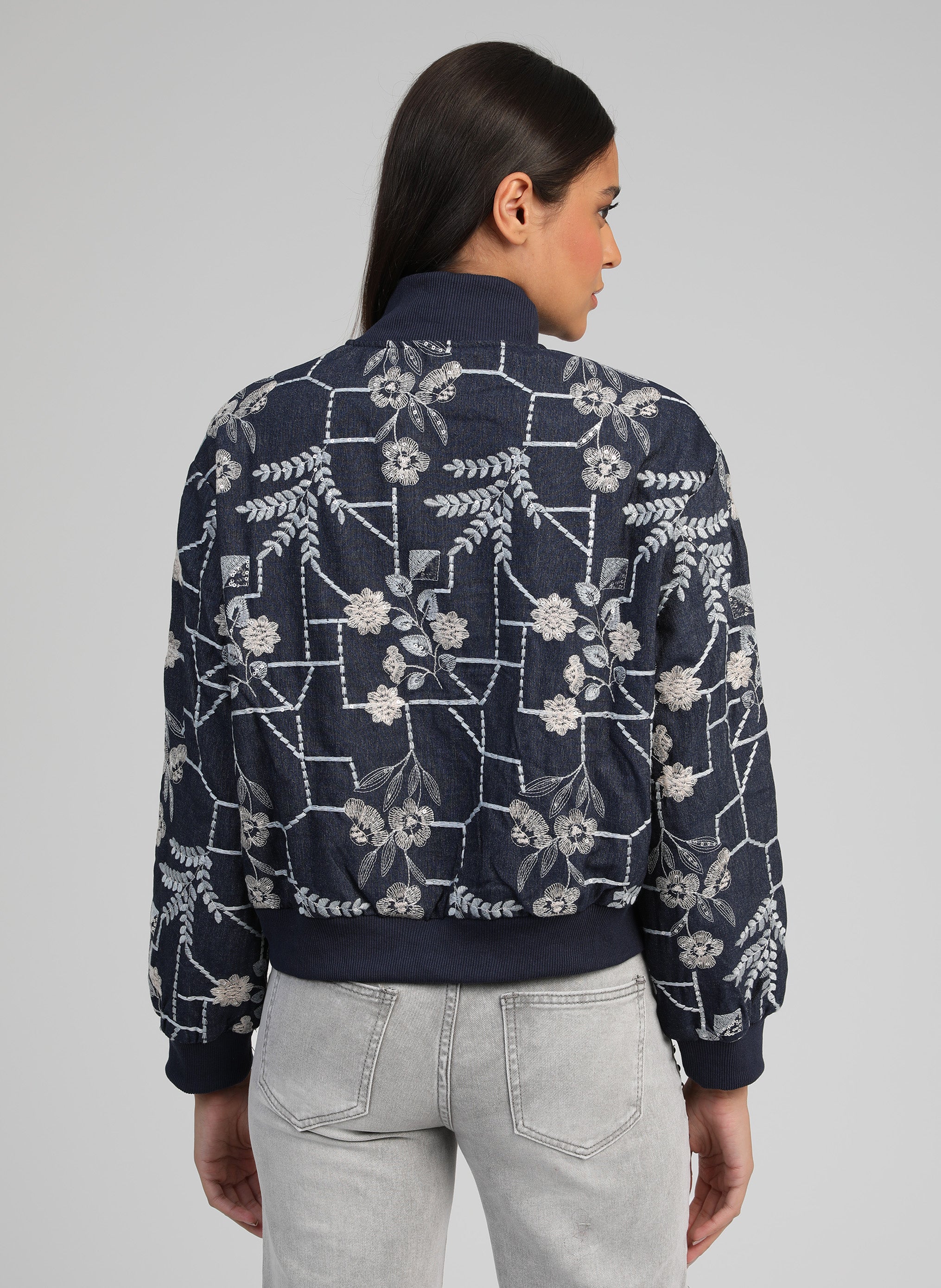 VESTE CASSYDENIM indigo