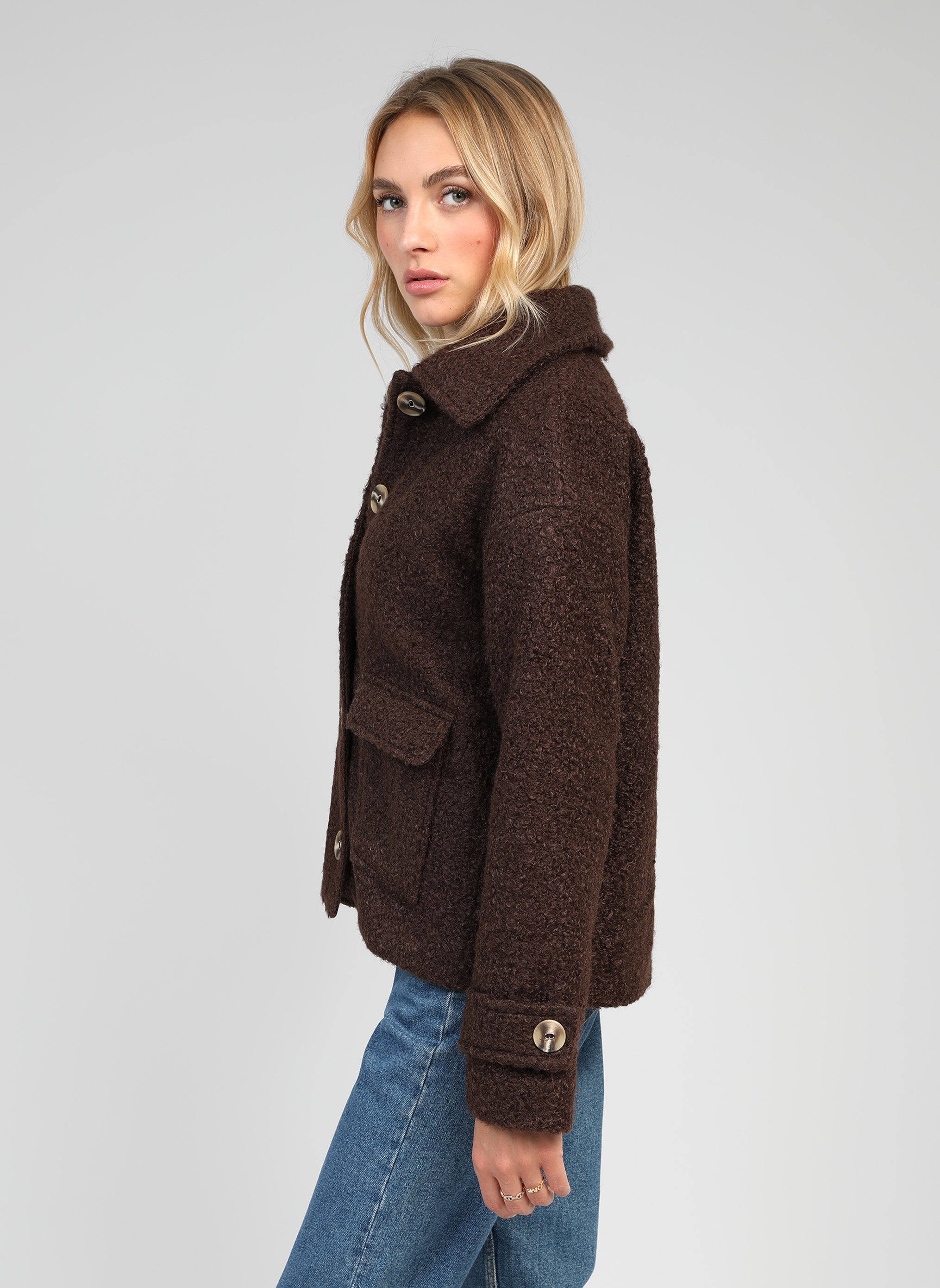 BLOUSON CATALINA marron