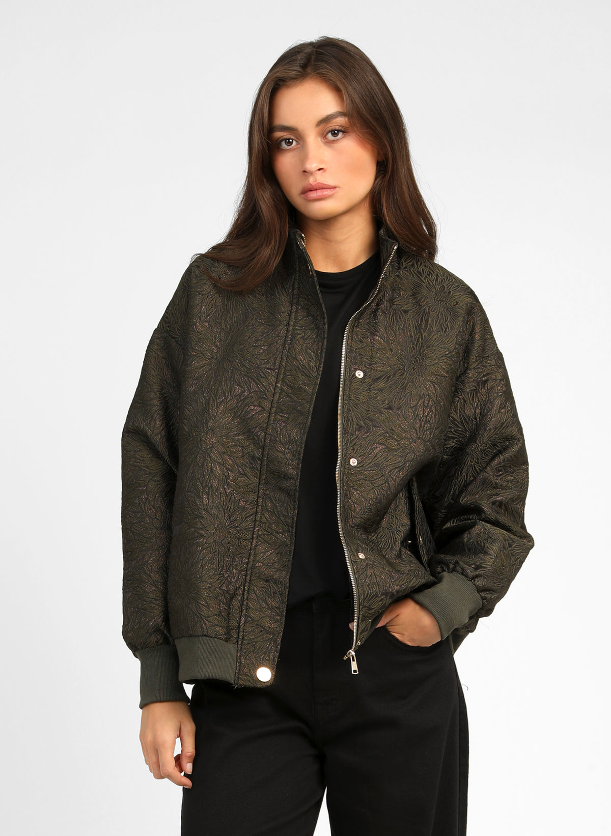 BLOUSON CECILIA chocolat