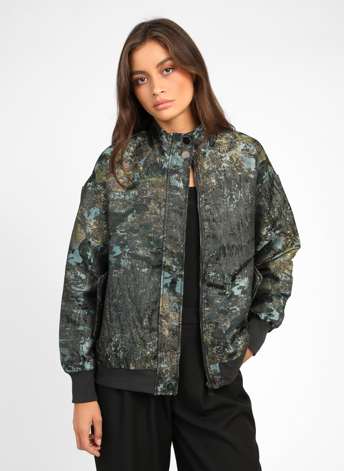 BLOUSON CECILIO indigo