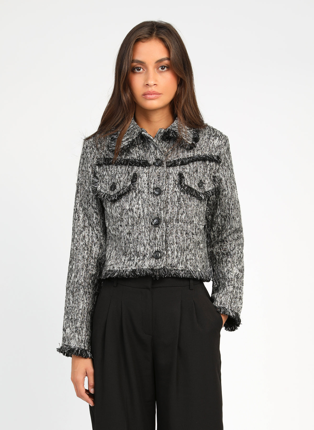 CRISTIANA JACKET, black