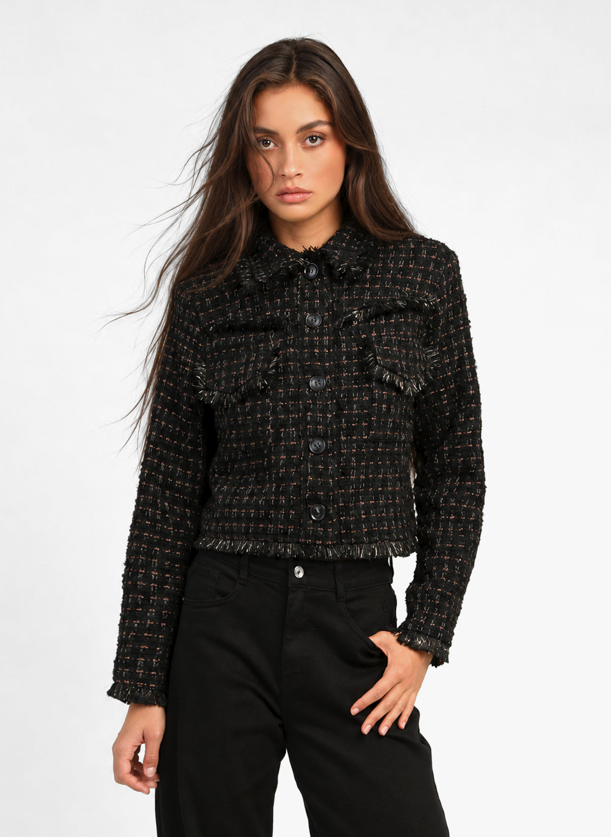 CRISTIANO JACKET, black