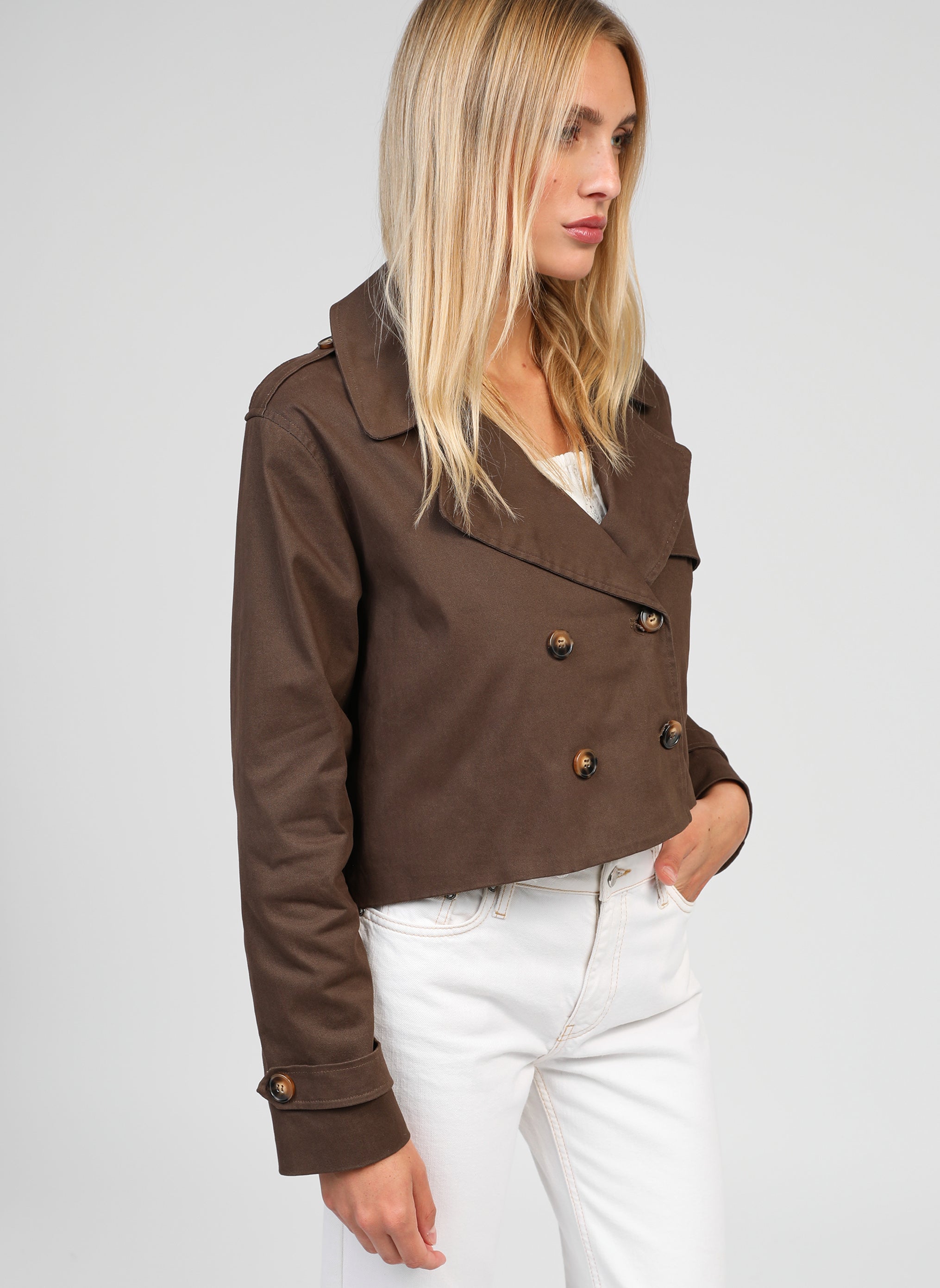 TRENCH CURTIS marron