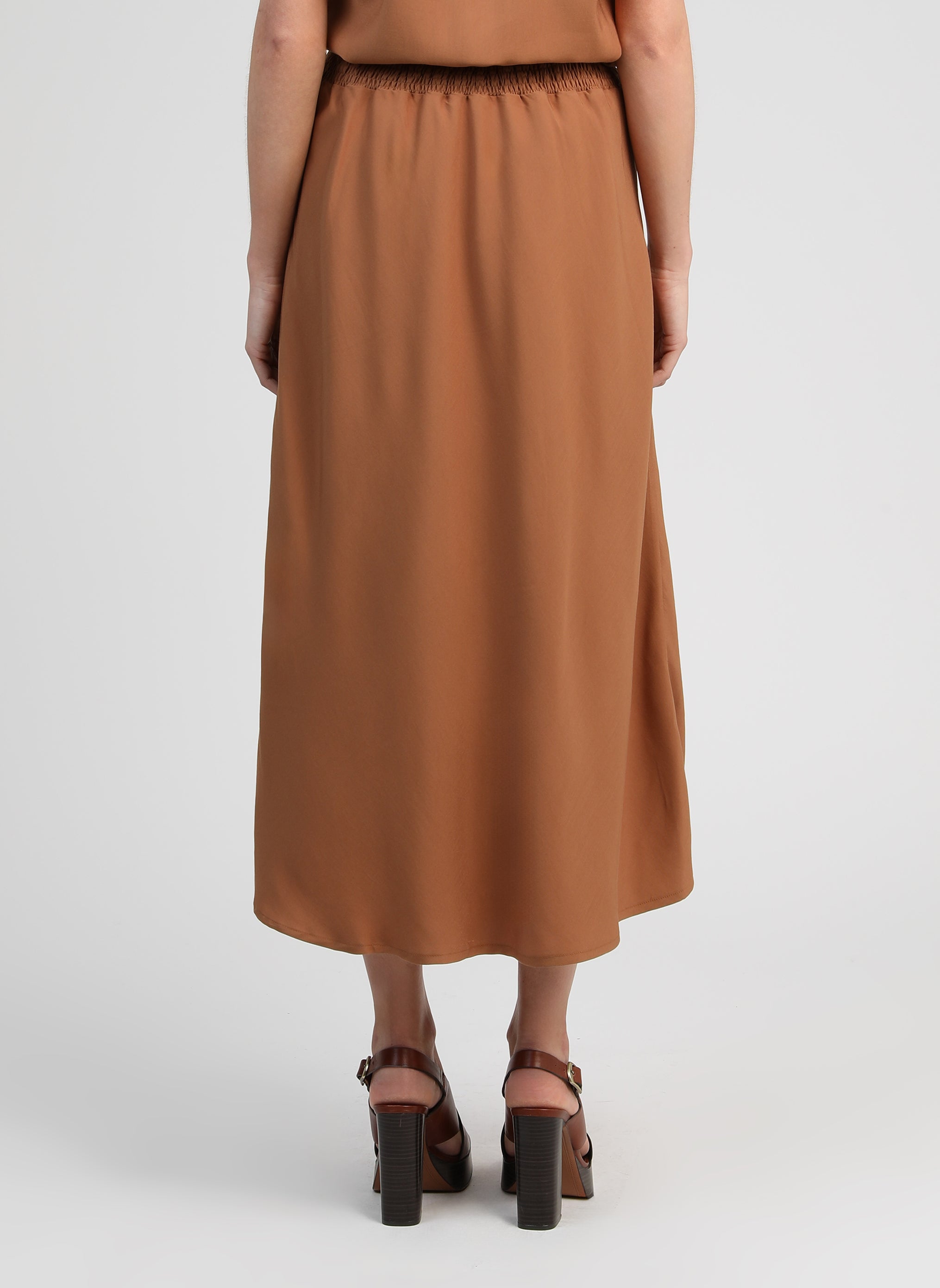 JUPE MIDI GABITA daim