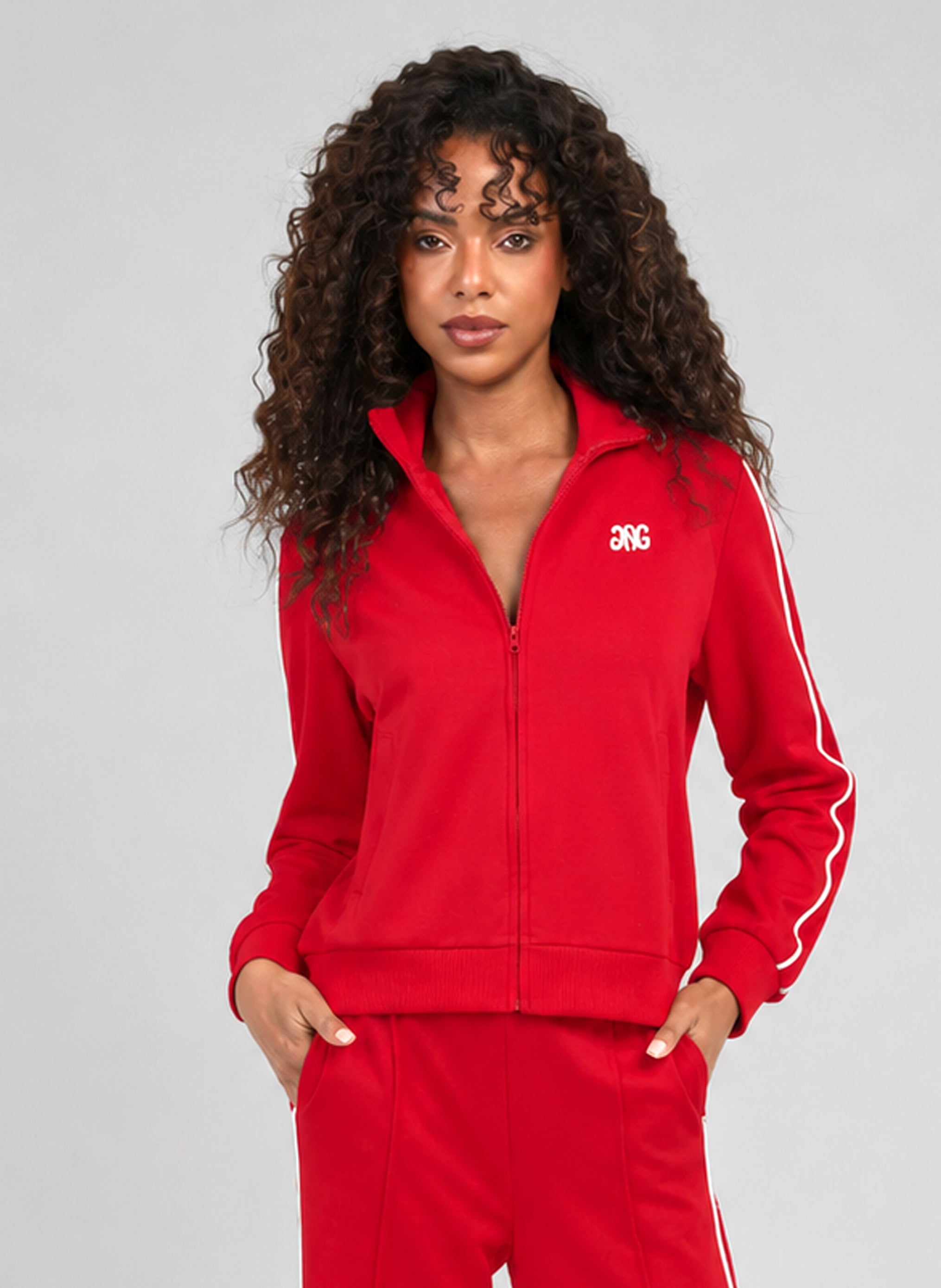 VESTE HABYVA rouge