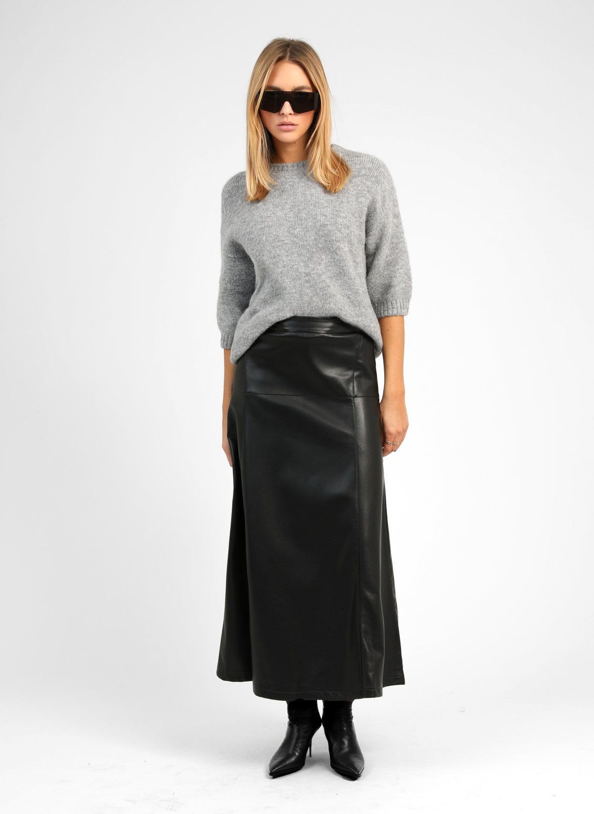 JUPE LONGUE JAMALA noir