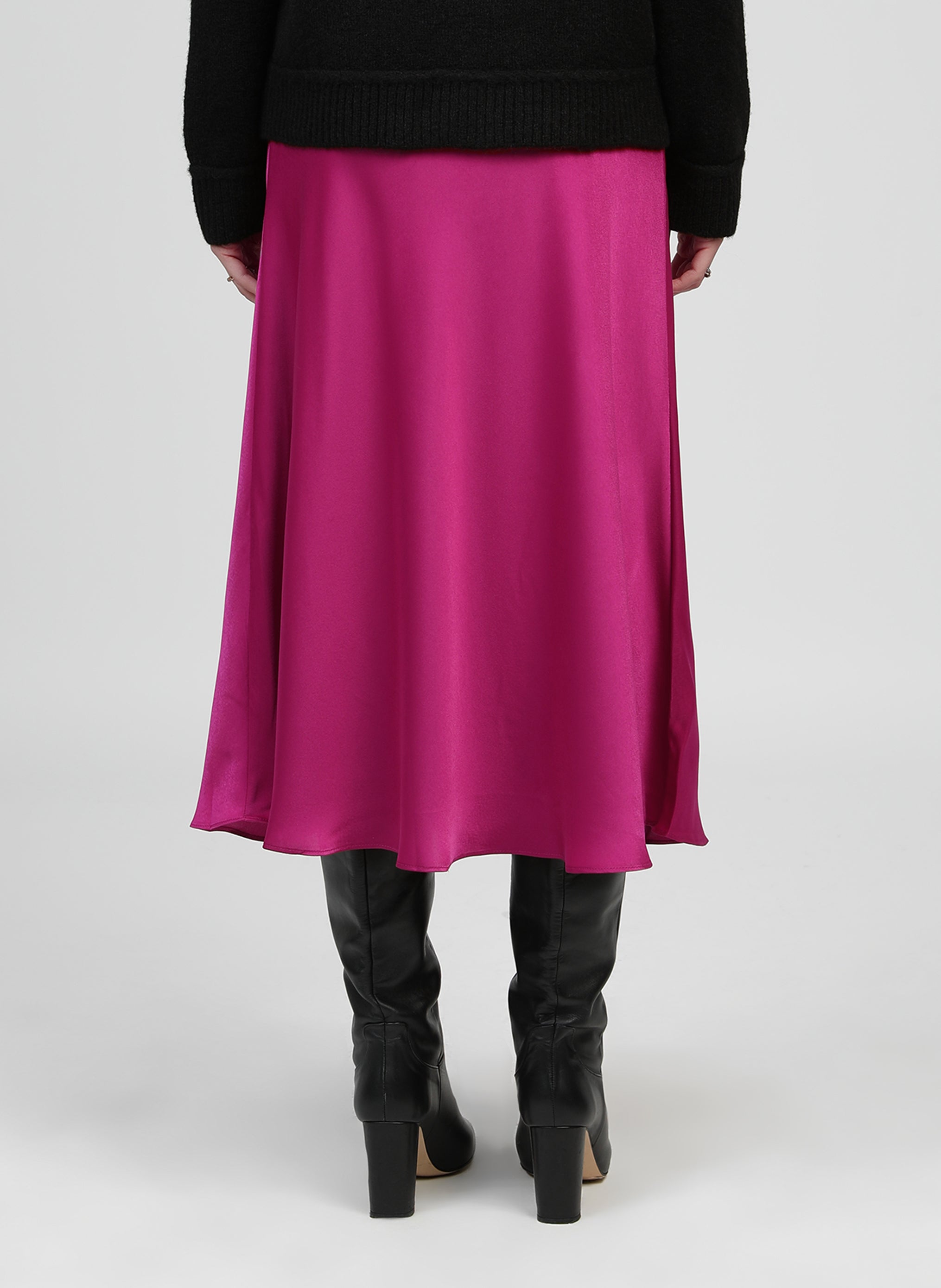 JUPE MIDI JANIALA pink